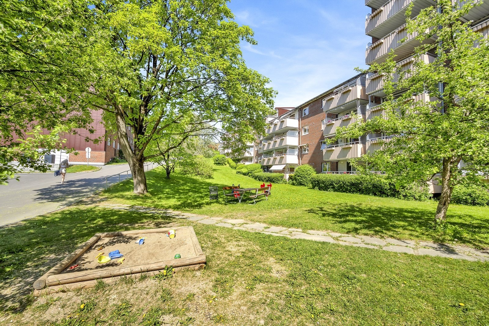 Borettslaget har flotte fellesområder. Galleribilde