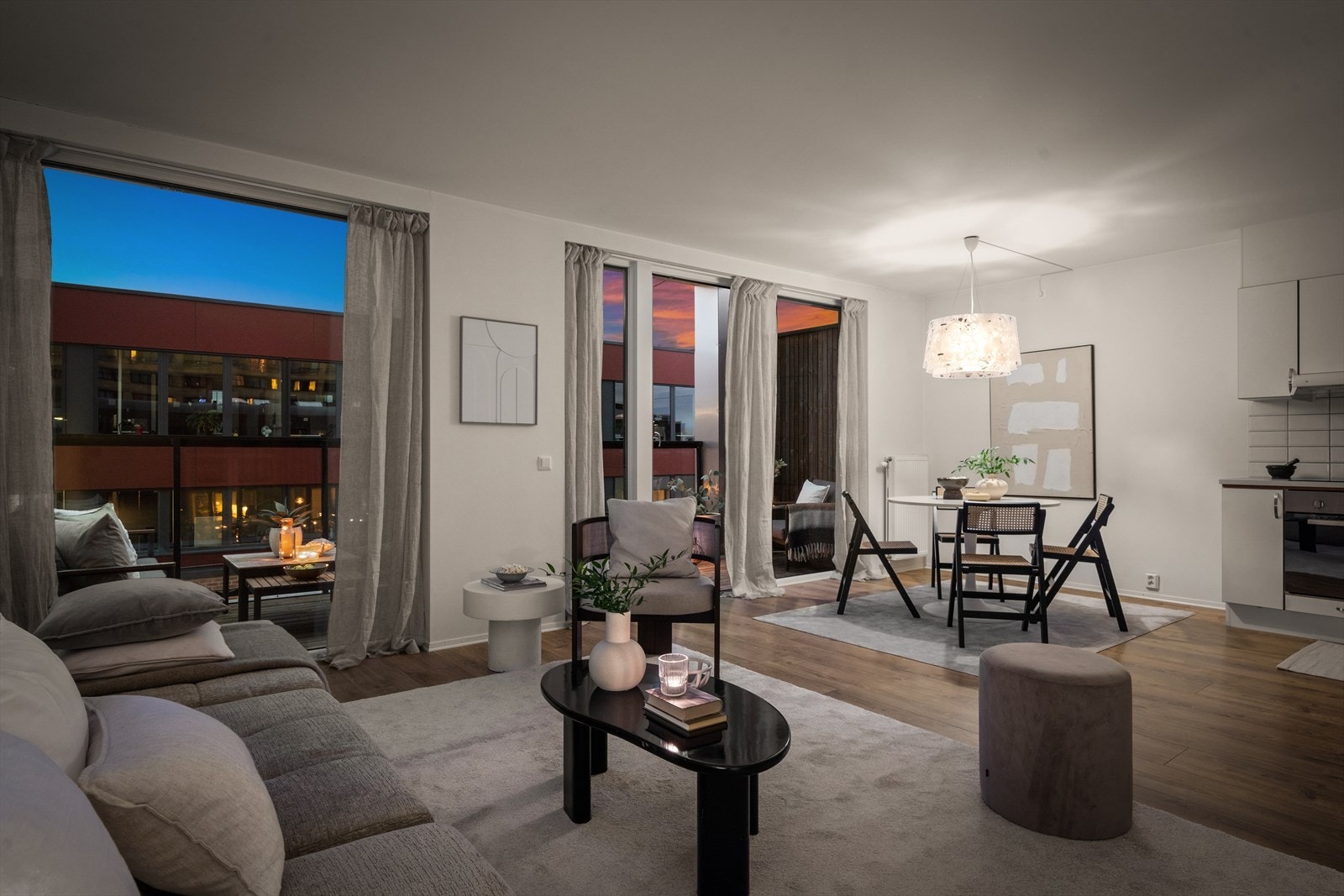 Kveldsstemning. Galleribilde