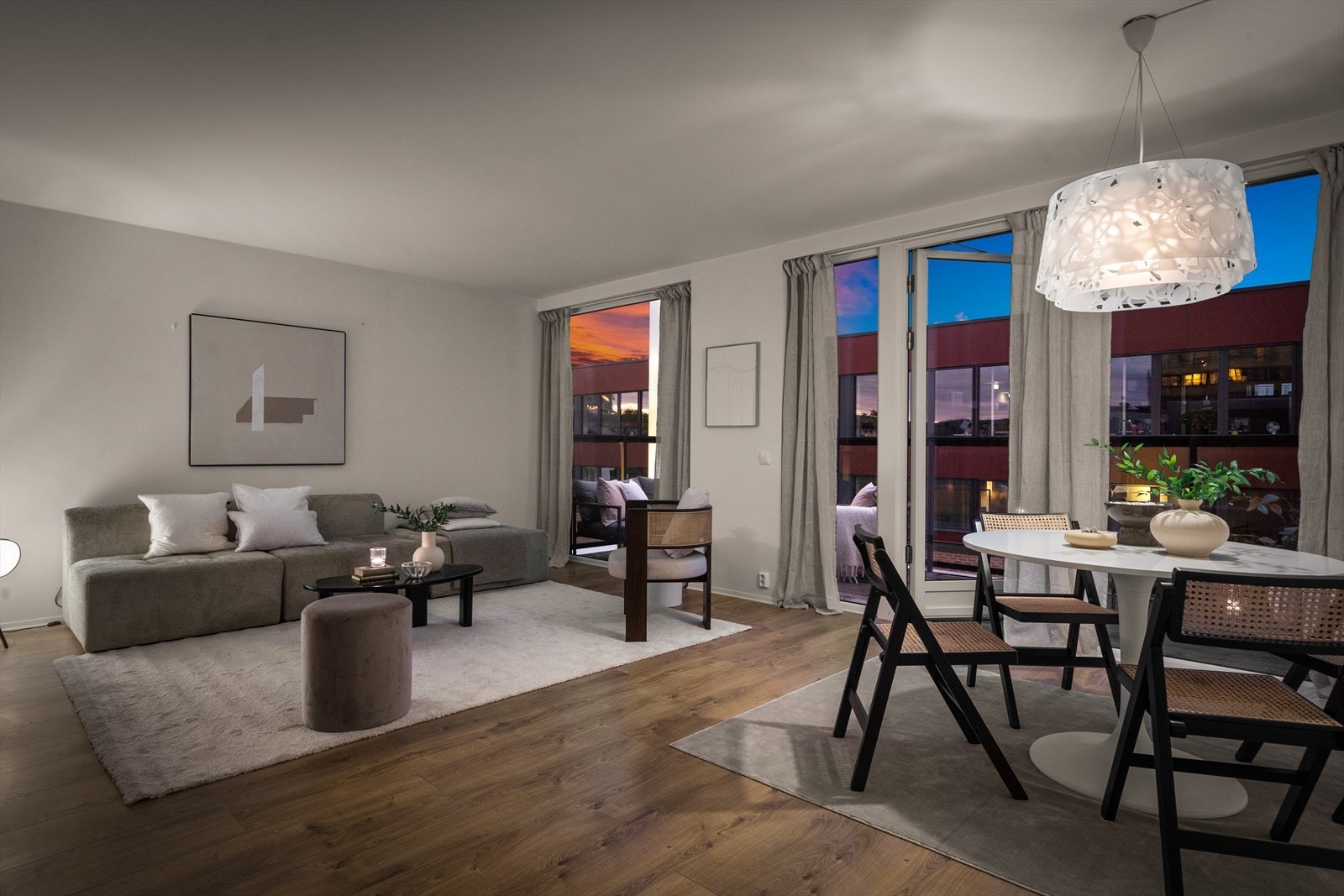 Kveldsstemning. Galleribilde