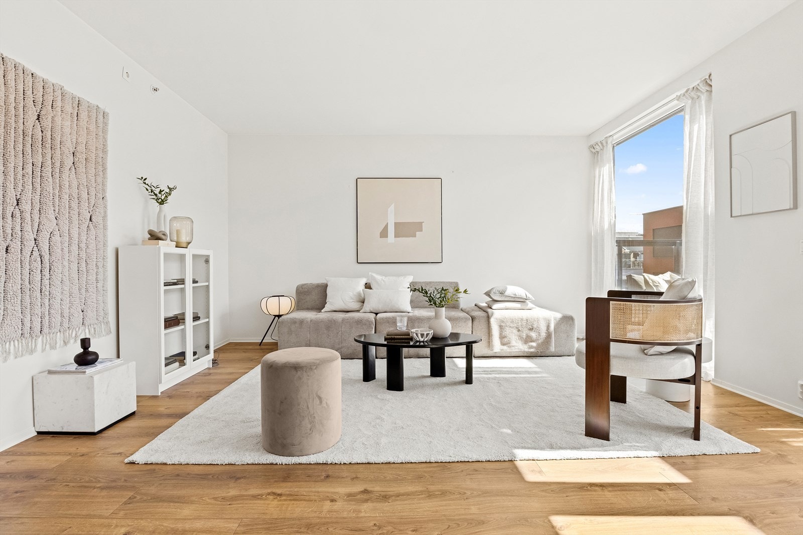 Lyse, slette overflater og pene gulv. Galleribilde