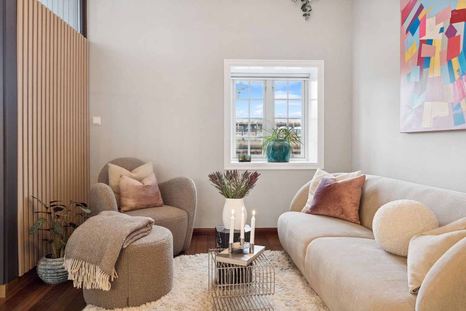 Leiligheten har en praktisk planløsning. Galleribilde