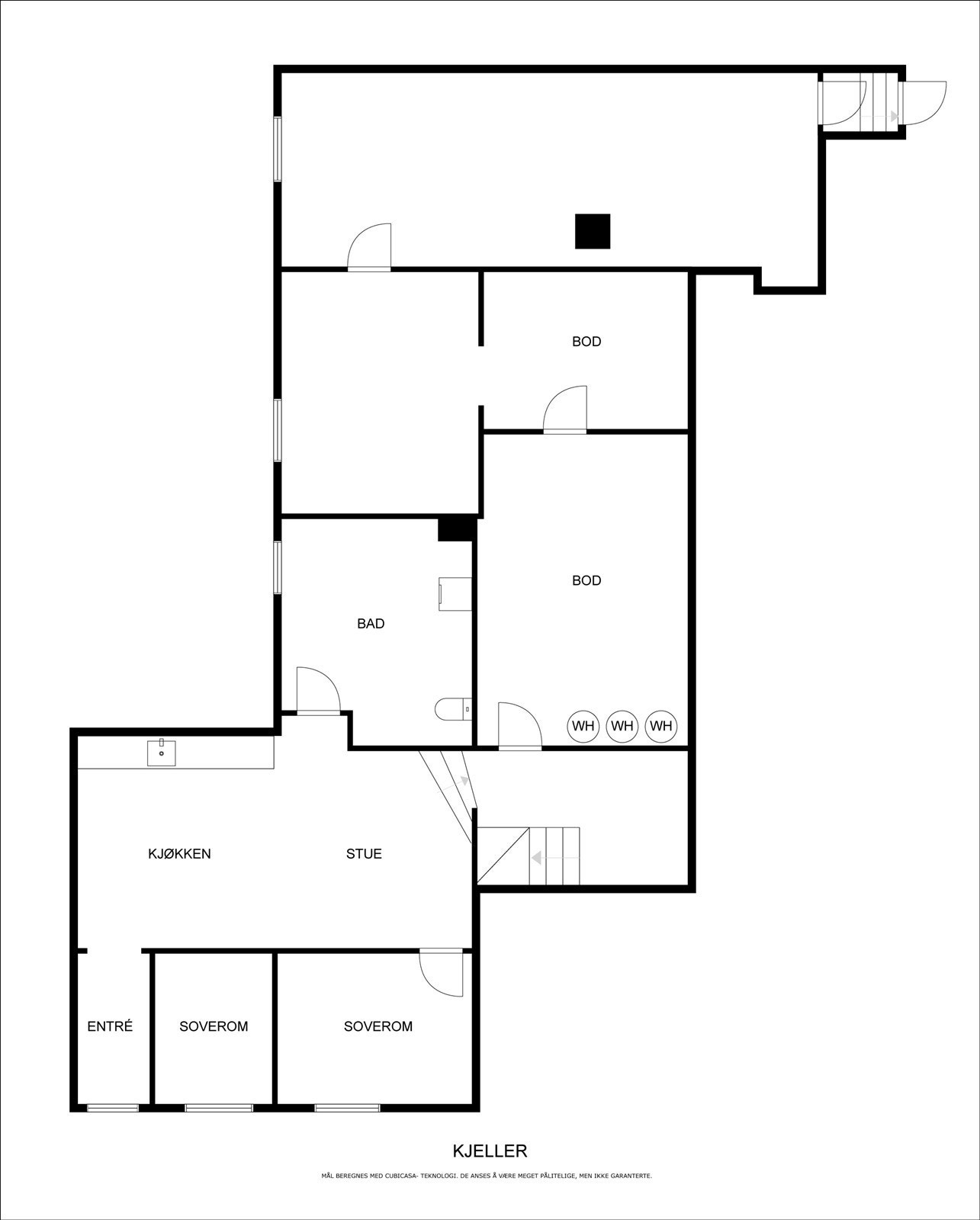 Kjeller. Veiledende planskisse - ikke målbar Galleribilde