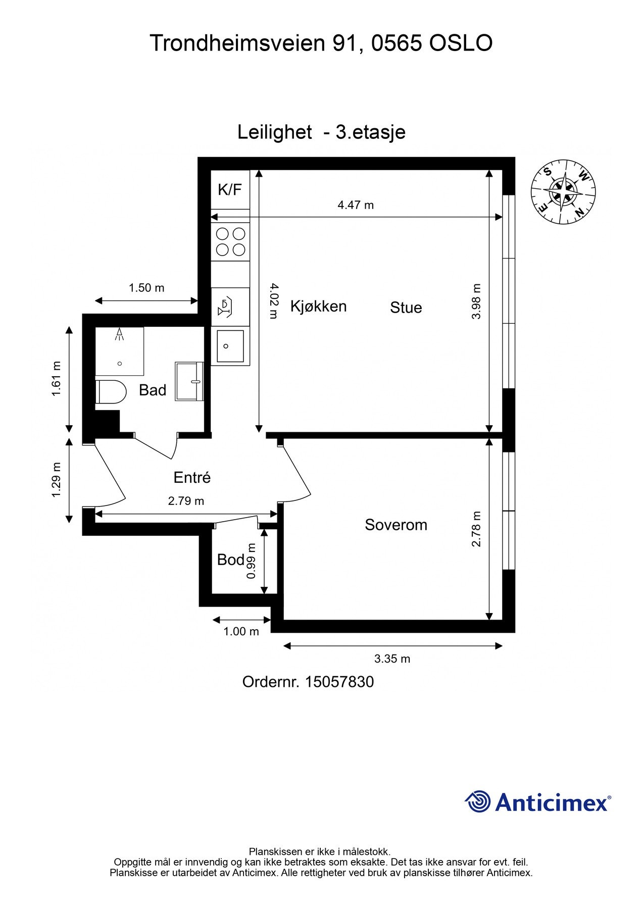 Plantegning. Galleribilde