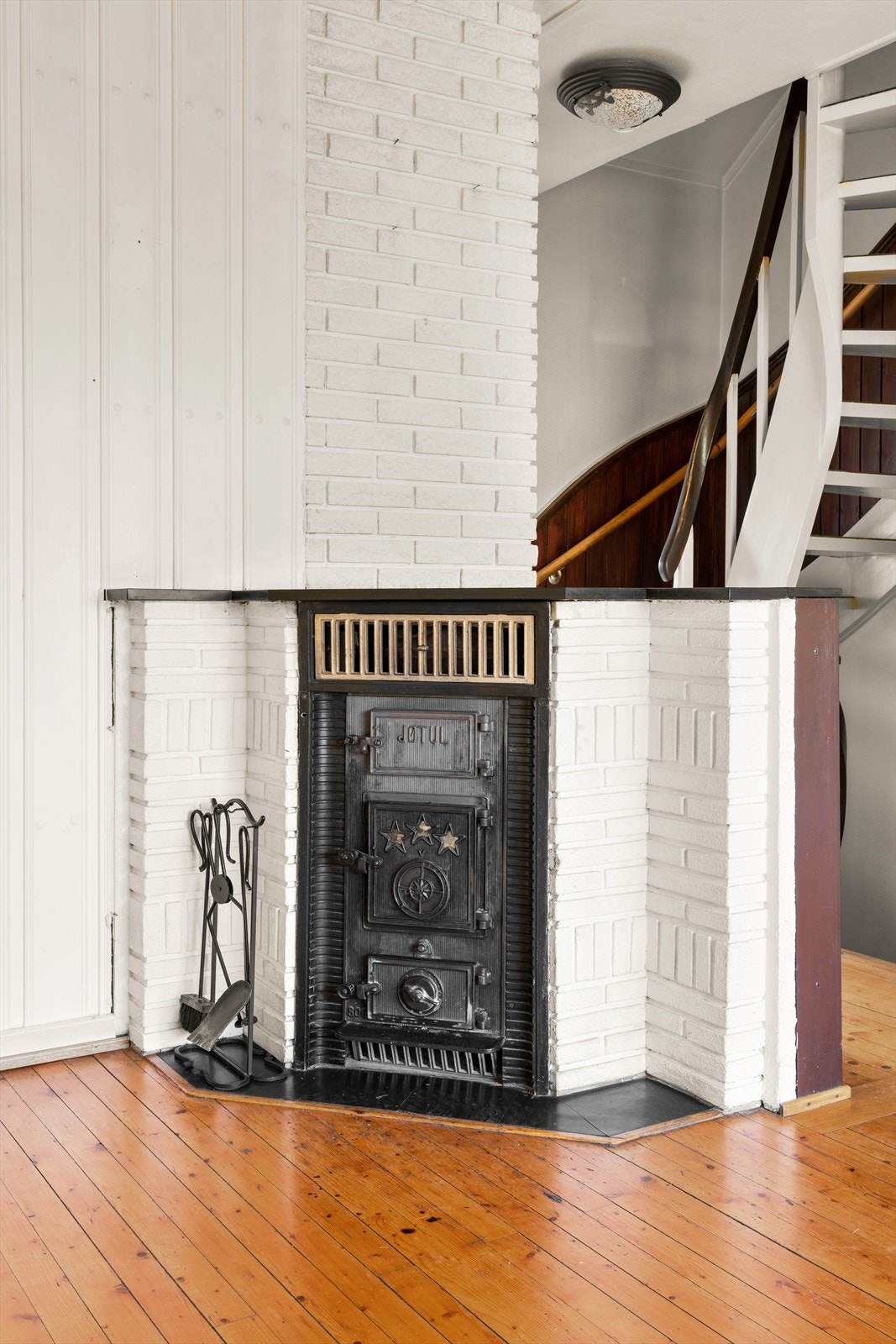 Jøtul i stue Galleribilde