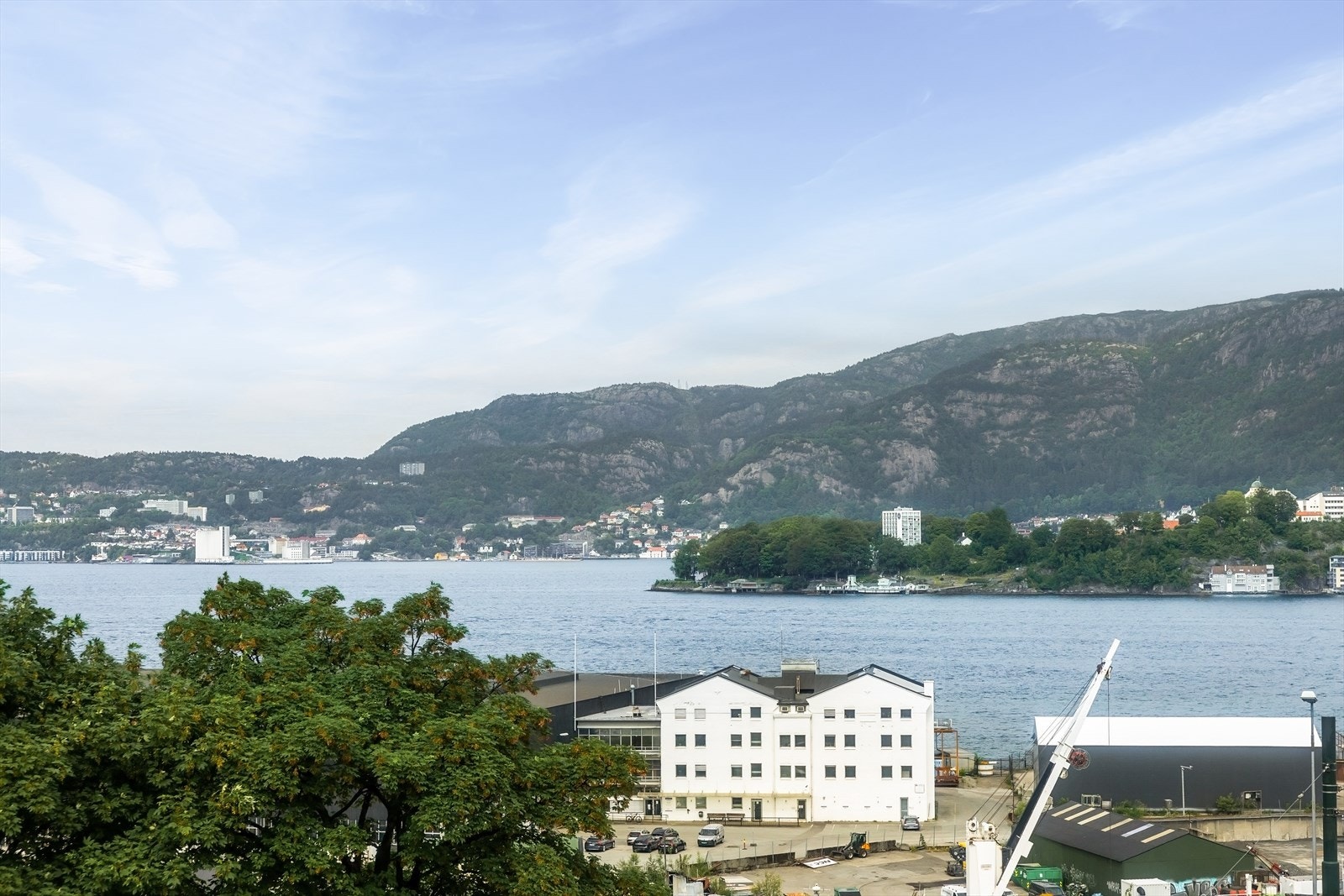 Herlig utsikt fra stuen Galleribilde