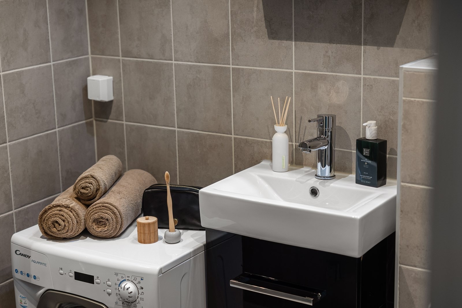 Det er også et fellesvaskeri i borettslaget Galleribilde