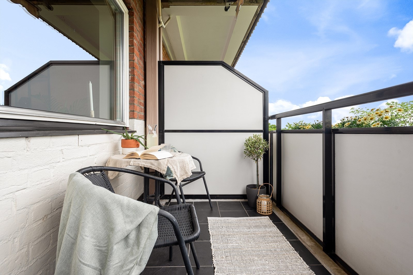 Her kan man nyte flotte sommerkvelder. Galleribilde