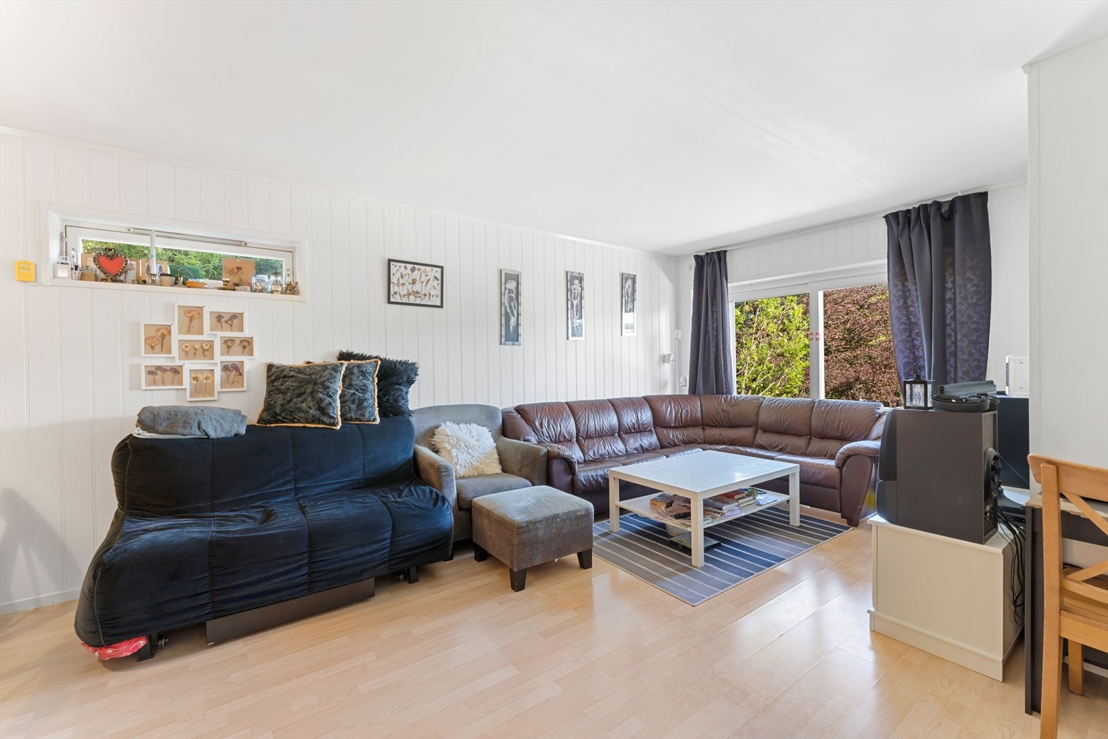 Kjelleren er på 93m². Galleribilde