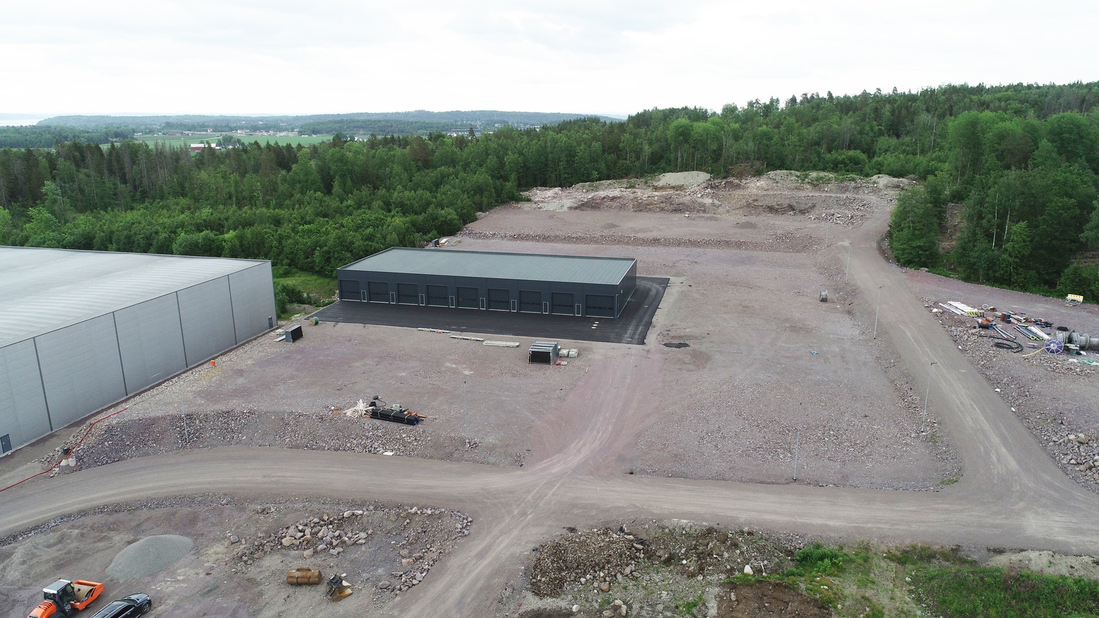 Internveier tilpasses tungtransport. Galleribilde