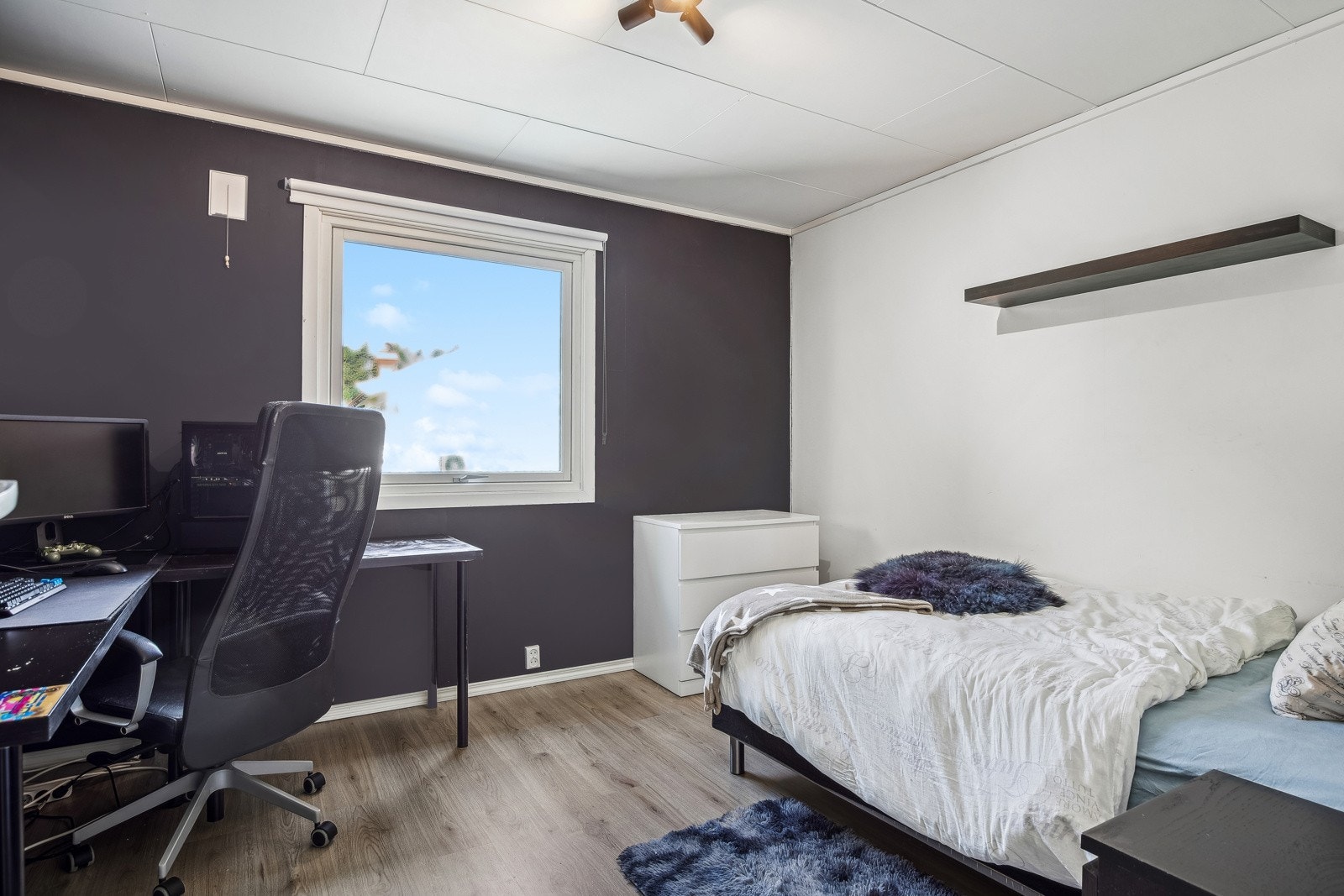 Sovererom som også einer seg godt til barnerom eller hjemmekontor Galleribilde