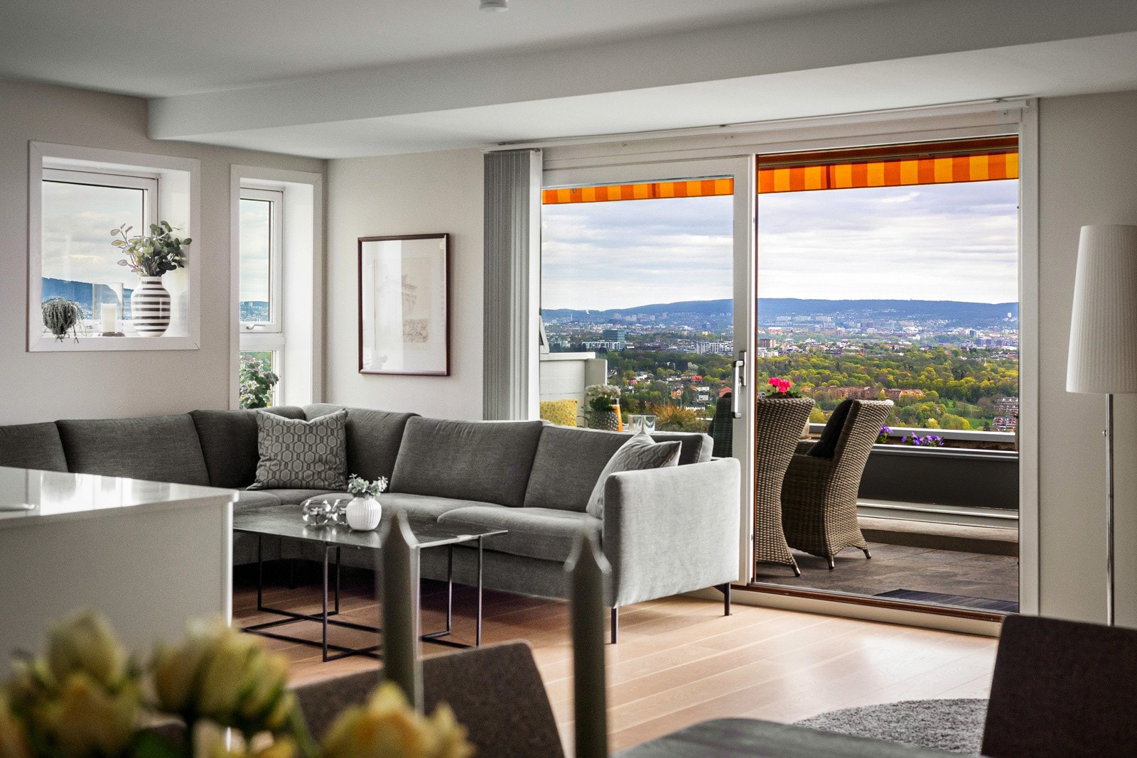 Leiligheten ble totaloppusset i 2013, med fokus på stil og funksjonalitet. Galleribilde