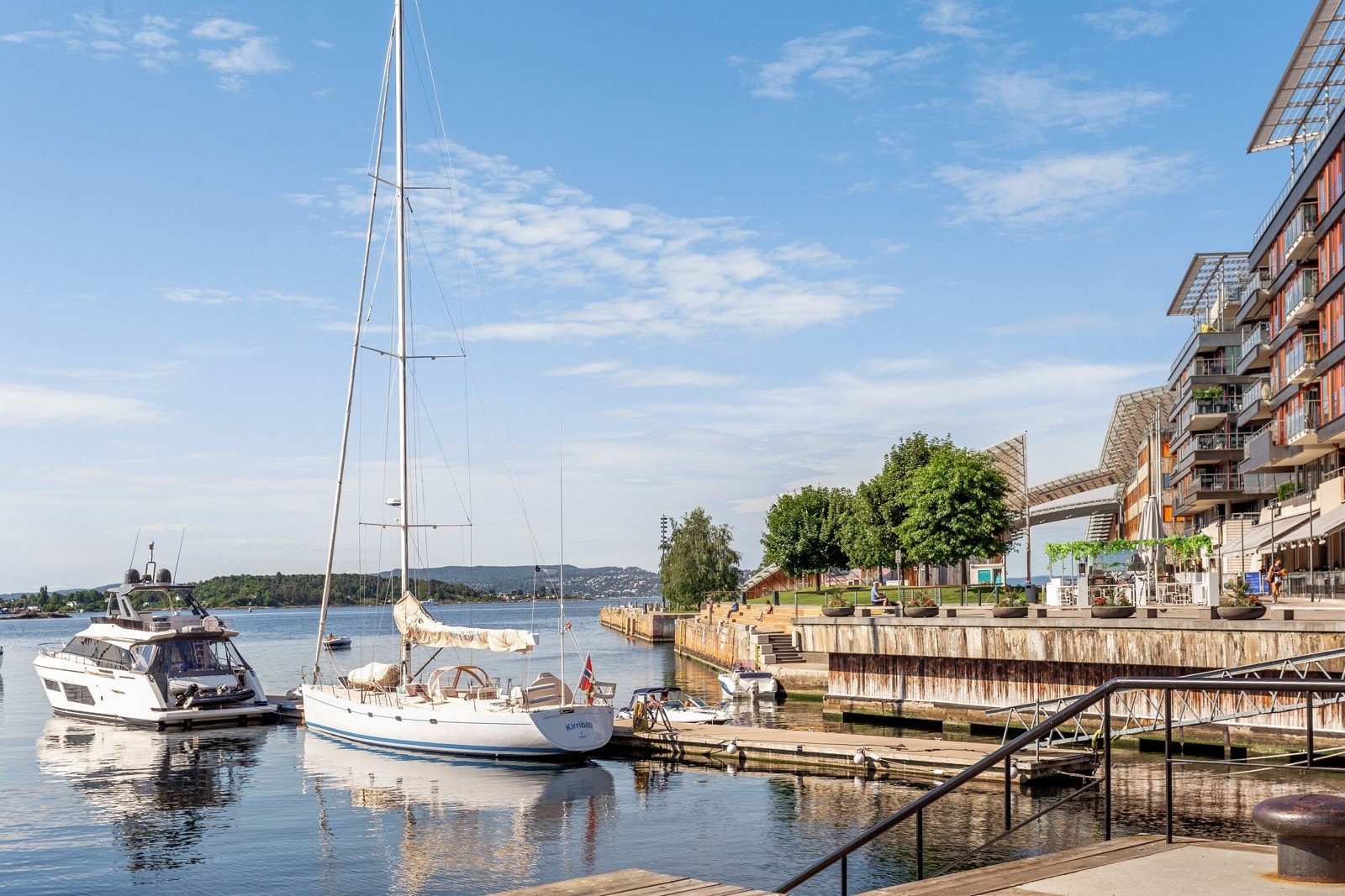 Det er også gangavstand til Aker brygge Galleribilde