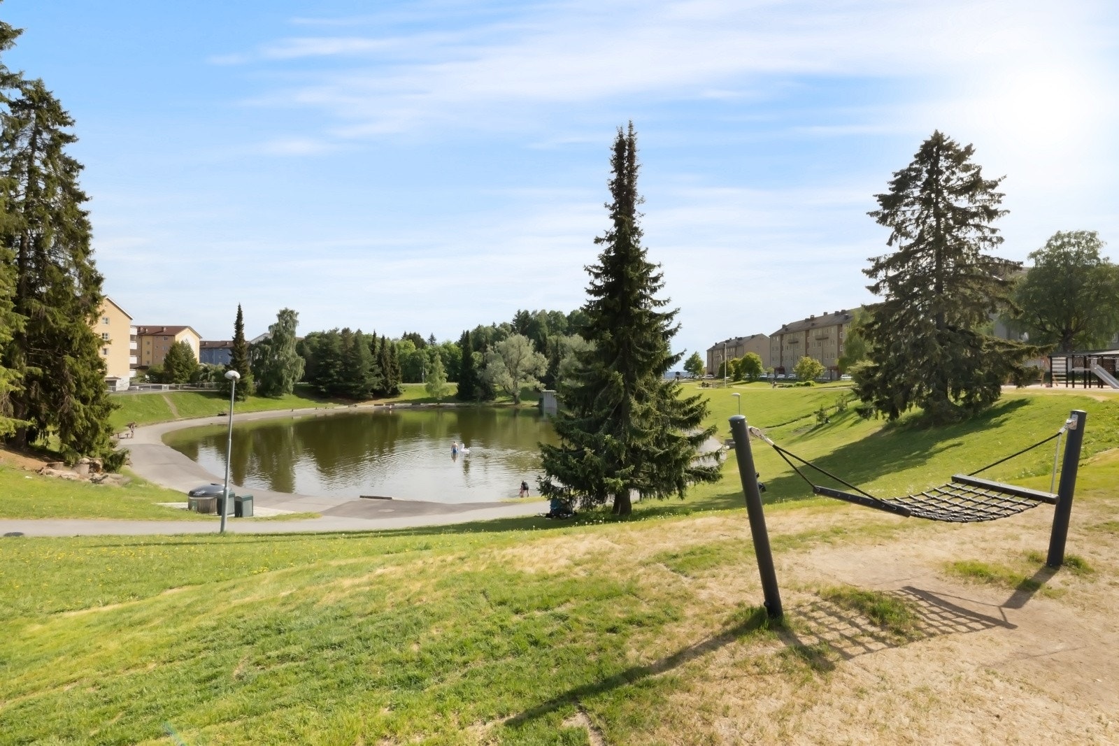 Badedammen Galleribilde