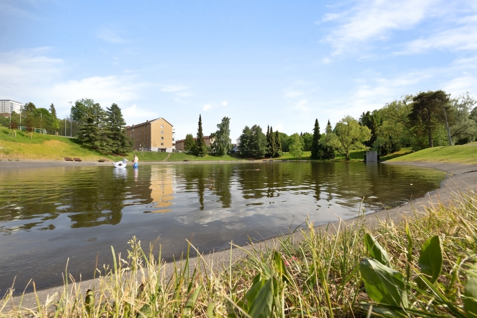 Badedammen Galleribilde