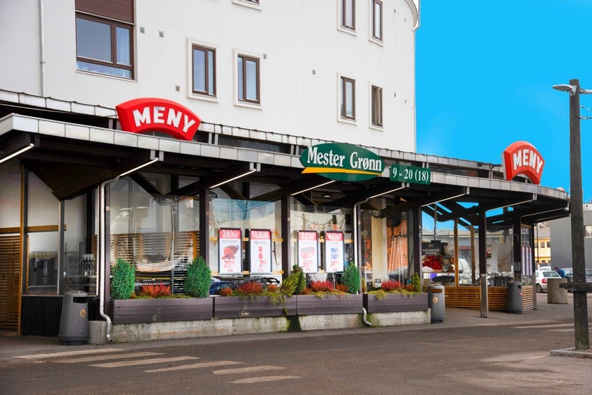 Kort vei til flere matbutikker Galleribilde