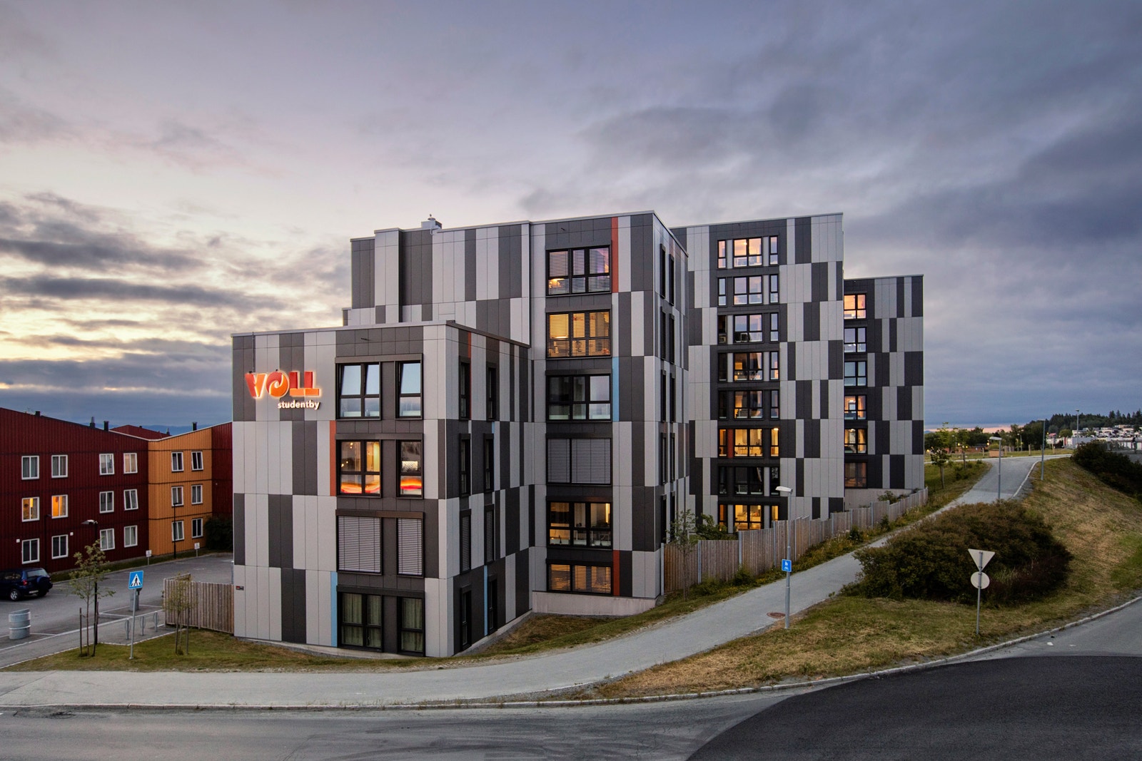 Deler av uteområdet/fasade Galleribilde