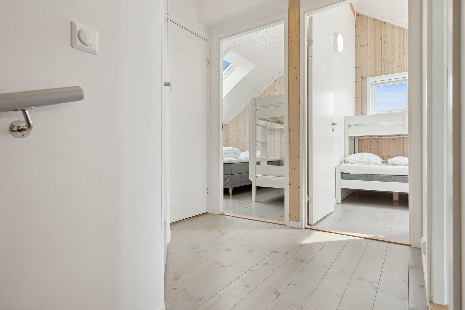 Det er tre soverom i etasjen. Galleribilde