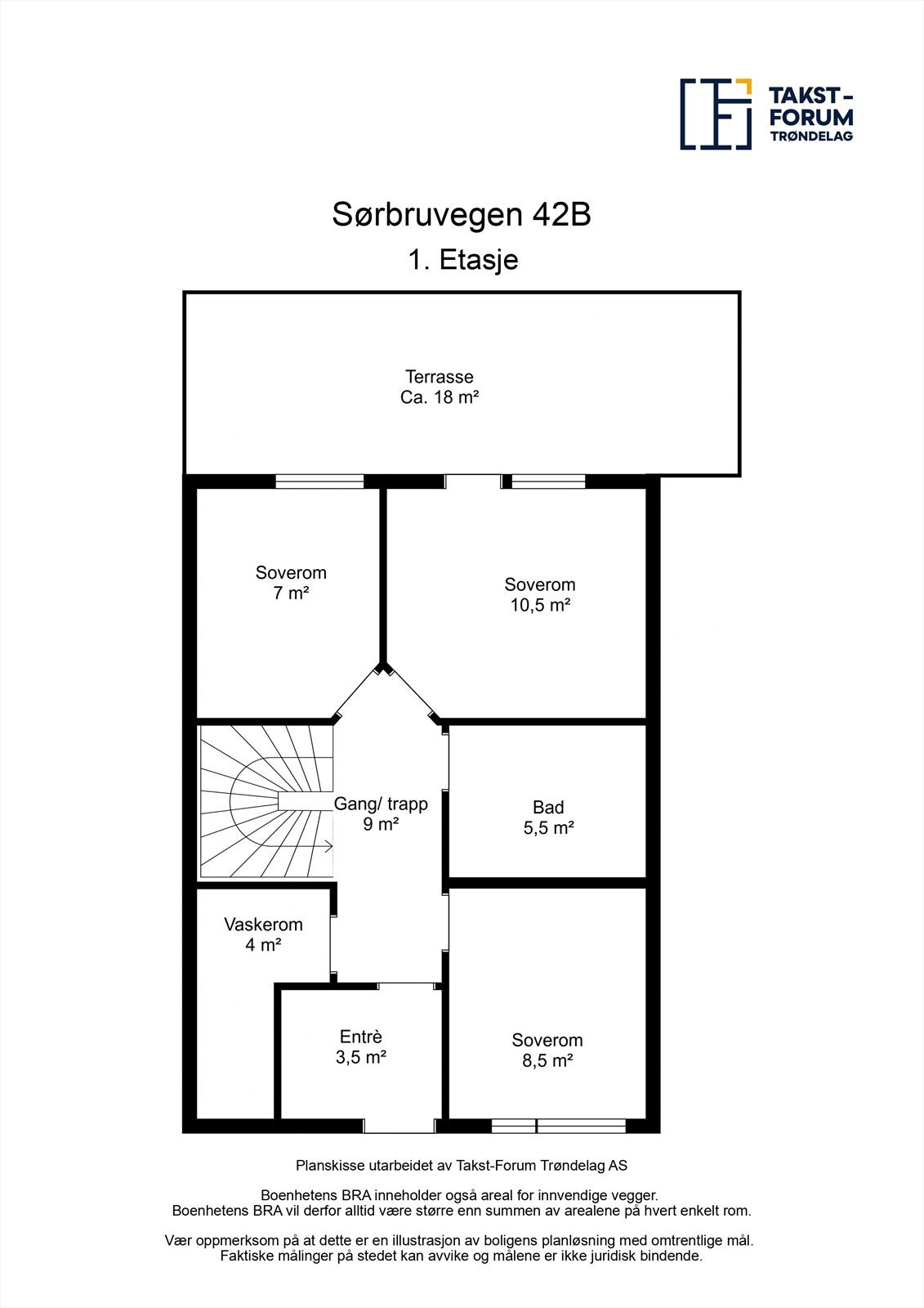 Plantegning første etasje. Galleribilde