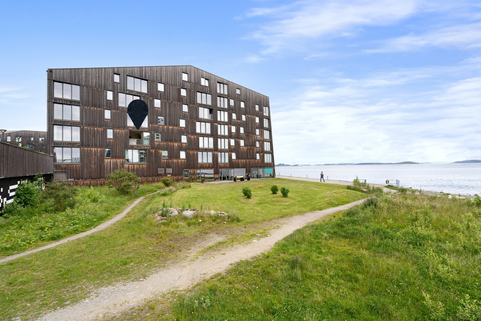 Her bor du urbant, samtidig som du har naturskjønne omgivelser like utenfor døren. Galleribilde