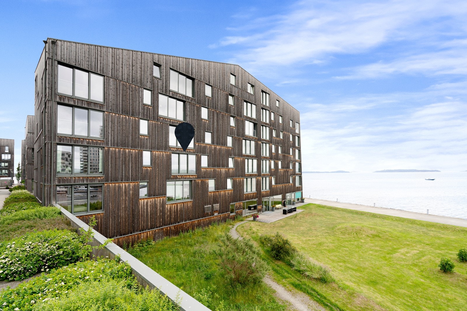 Sameiet har en flott arkitektonisk utforming. Galleribilde