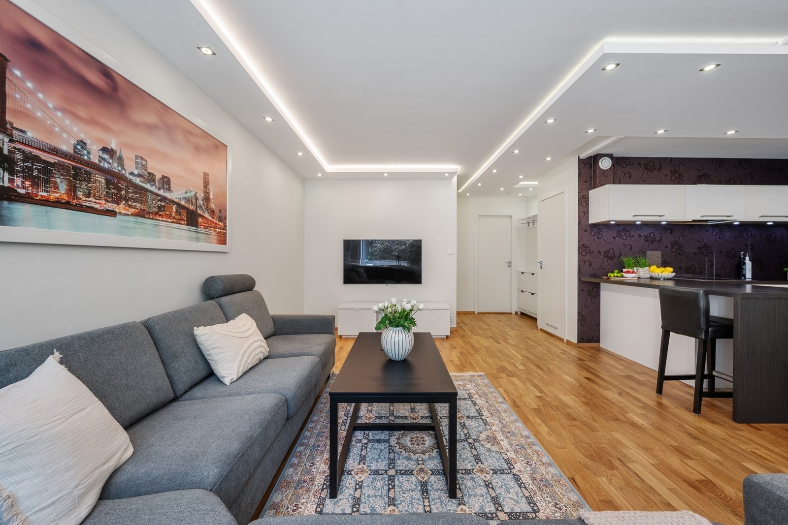 - Oppvarming via radiator sørger for en behagelig innetemperatur året rundt - Galleribilde