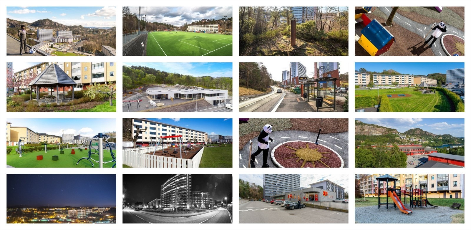 - I dag er alle blokkene på Vadmyra oppusset og fornyet. Områdene er blitt en perle for svært mange som tiltrekkes til dette området i vår kjære by -. Galleribilde