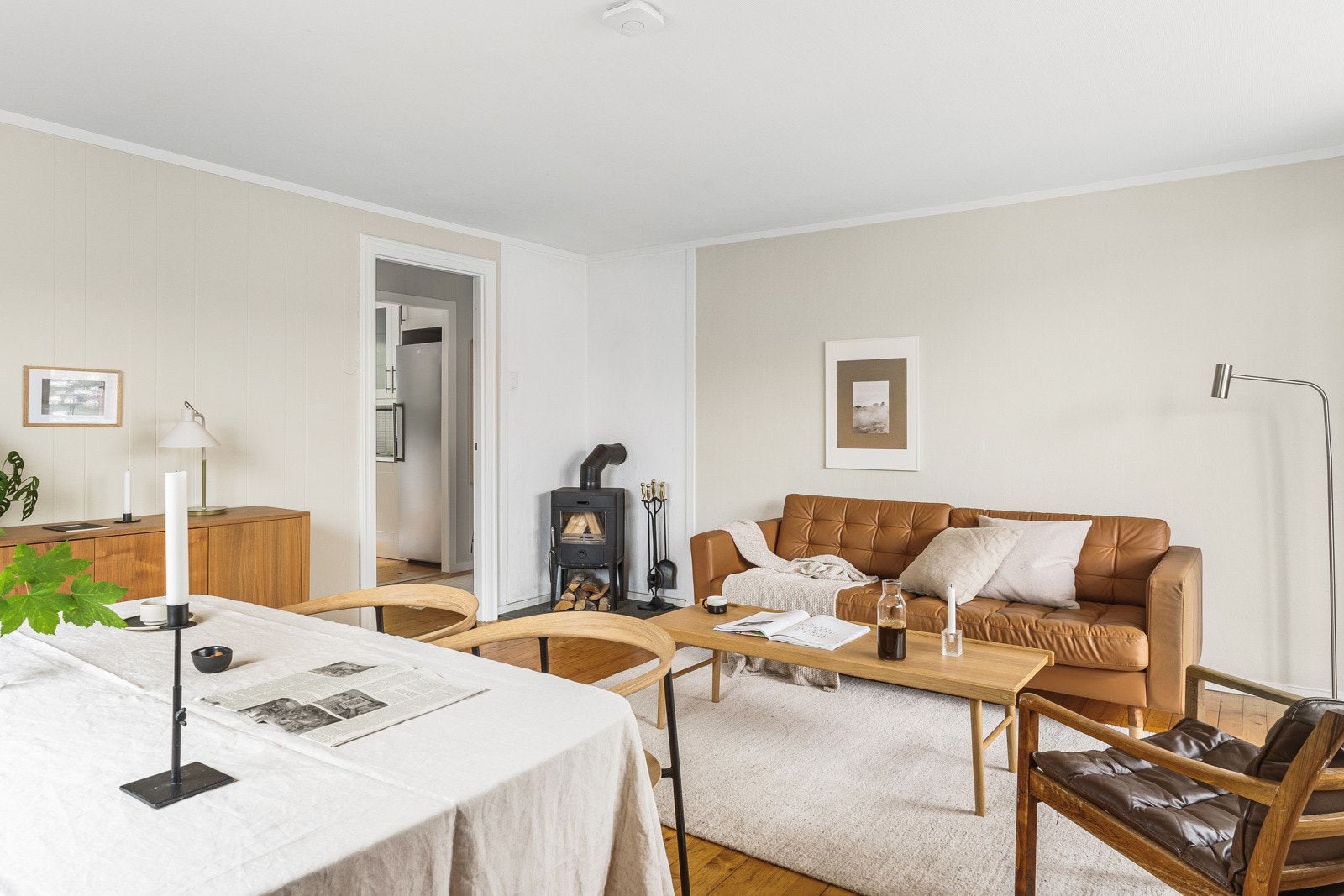 Utformingen og størrelsen gjør det enkelt å møblere i ulike soner. Galleribilde