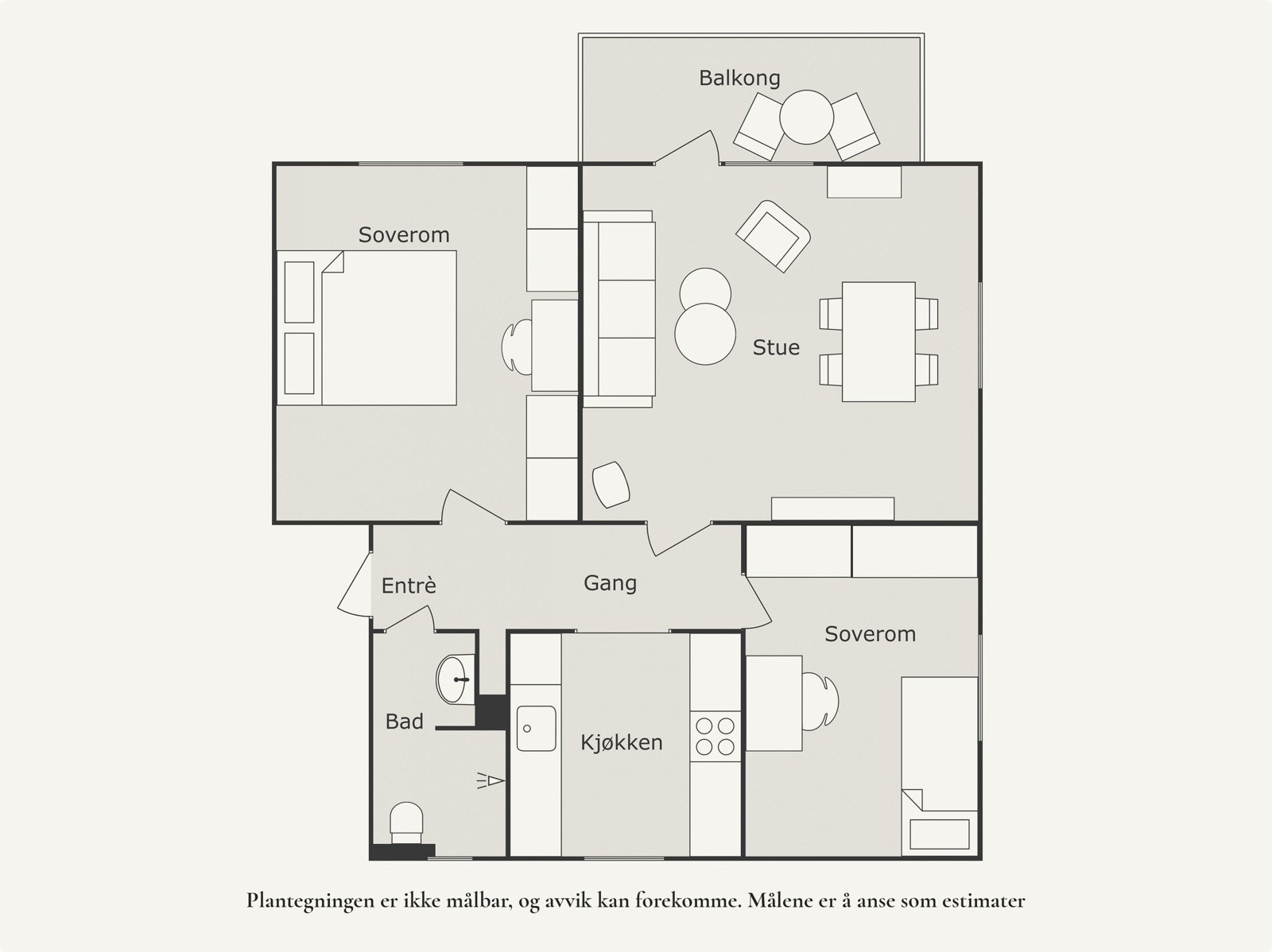 Plantegning 1. etasje. Galleribilde