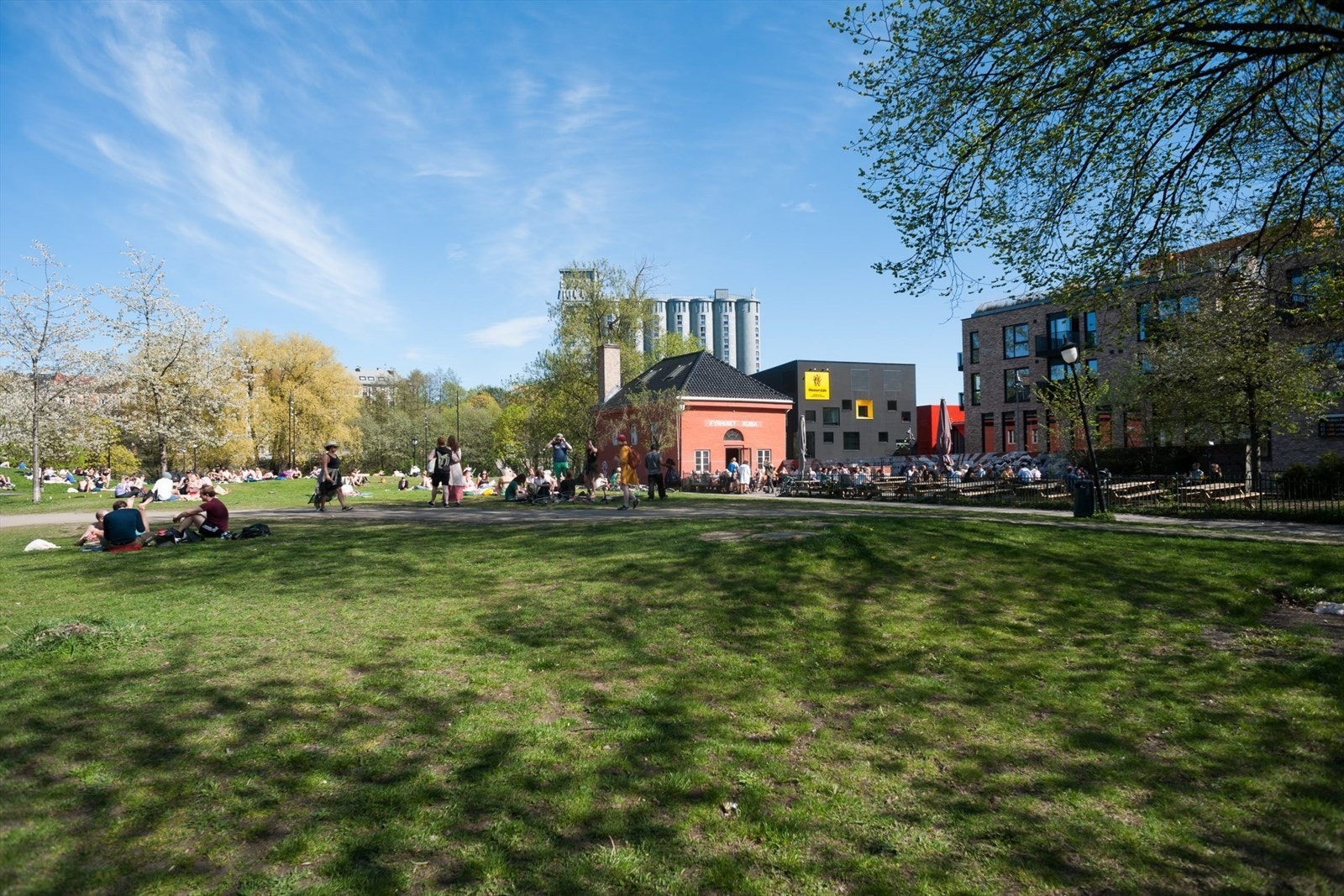Populære Kubaparken ligger en steinkast unna leiligheten Galleribilde