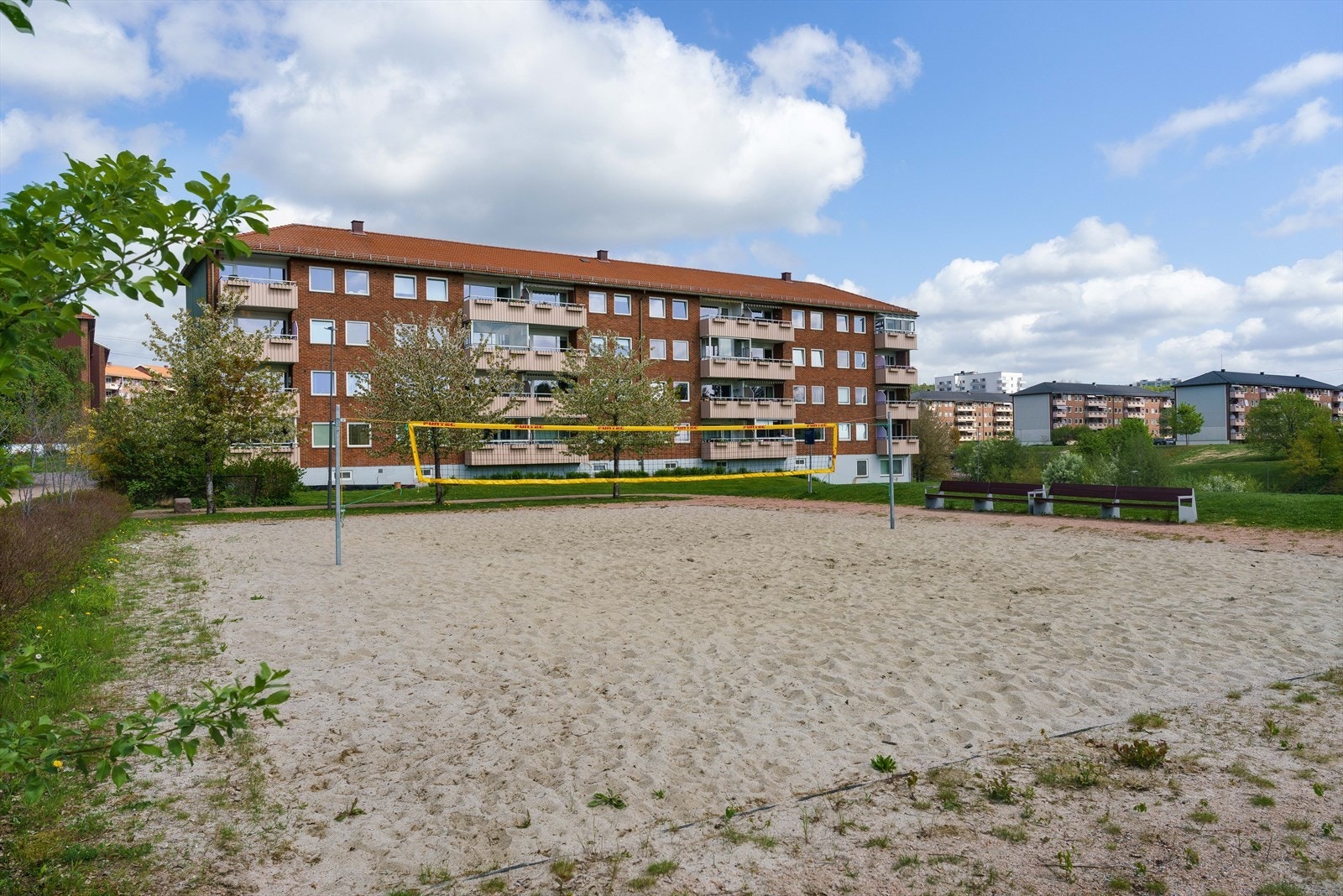 Volleyballbane Bjerkedalsdammen Galleribilde