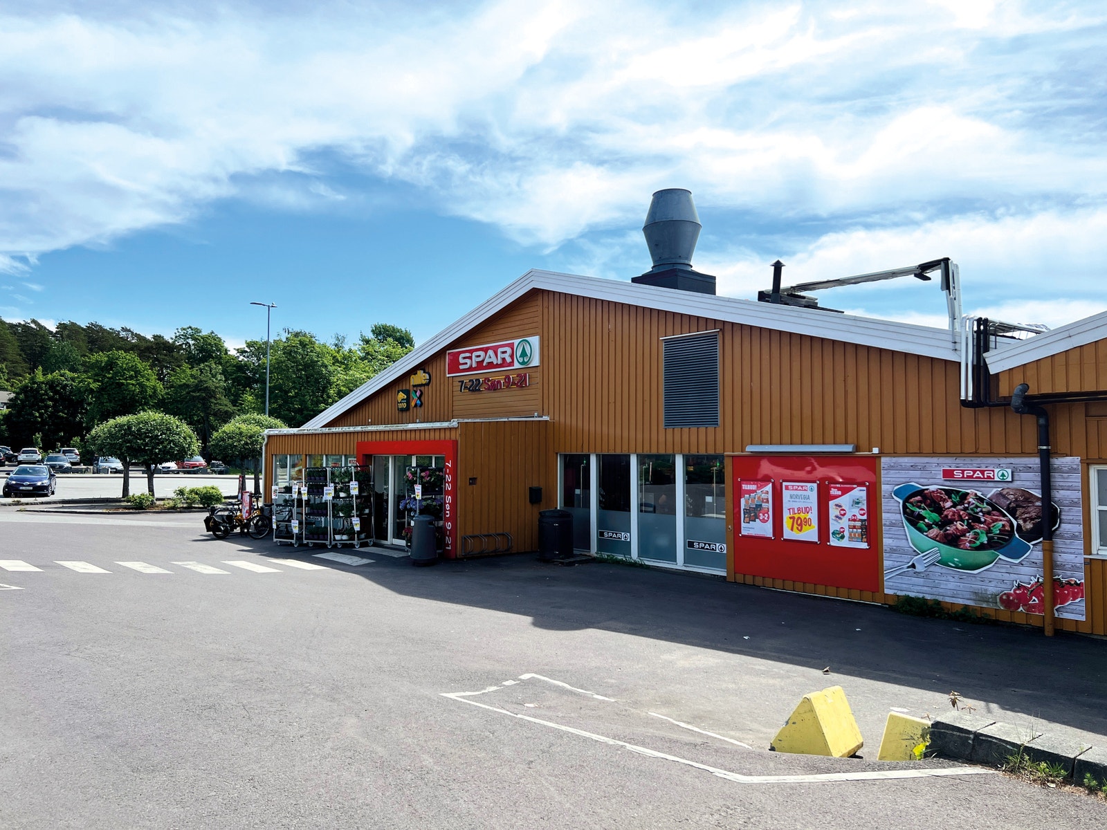 Spar butikken i sentrum Galleribilde