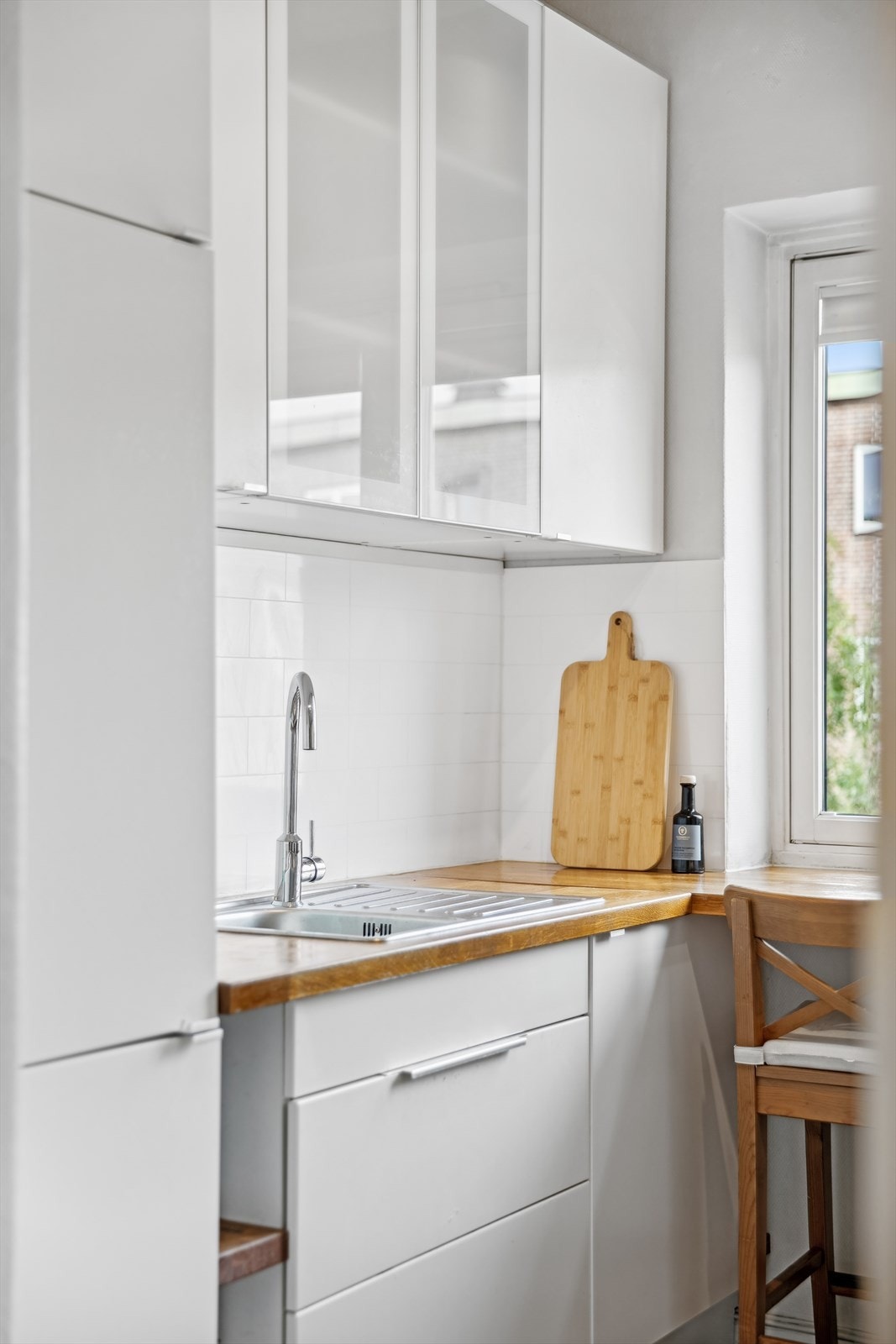 Opplegg for vaskemaskin. Galleribilde