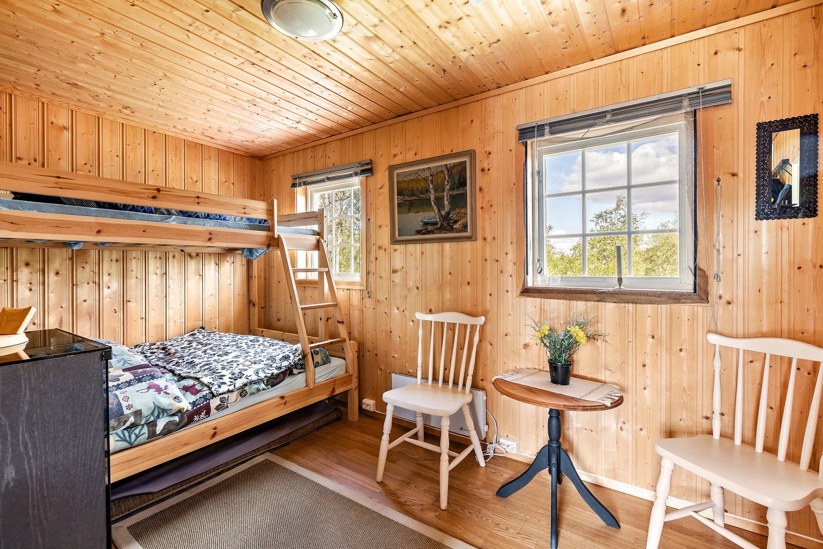 Soverom på 8,5 kvm i annekset. Galleribilde