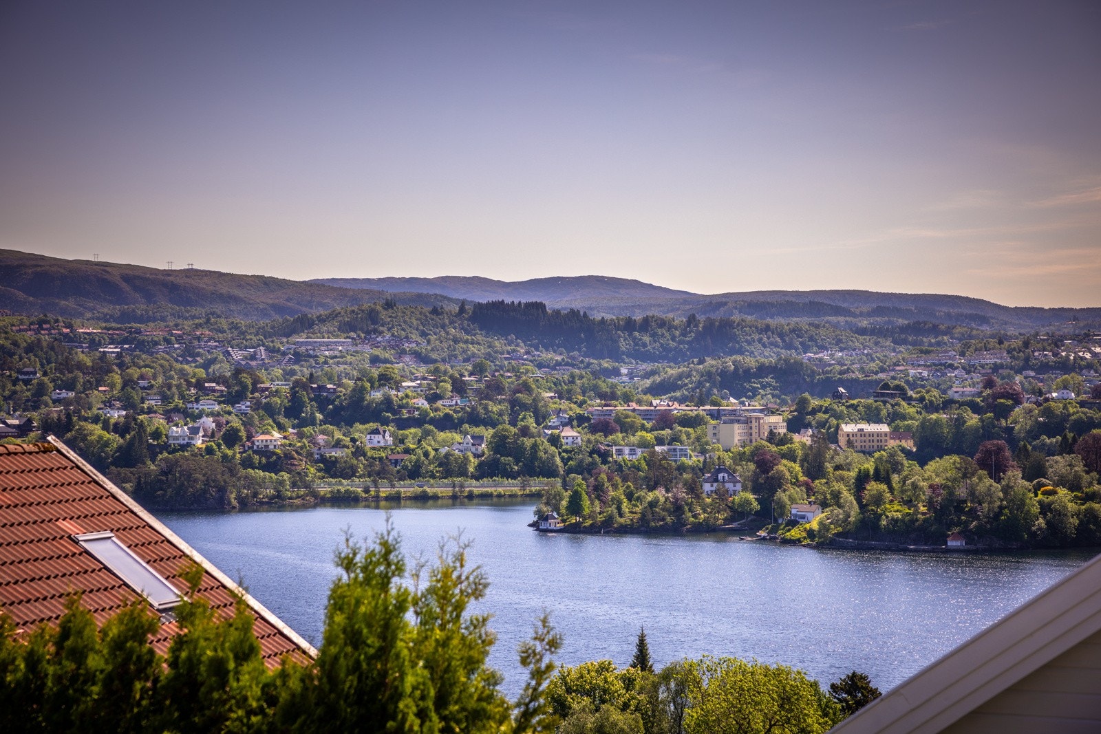 Nydelig utsikt mot Nordåsvannet. Galleribilde