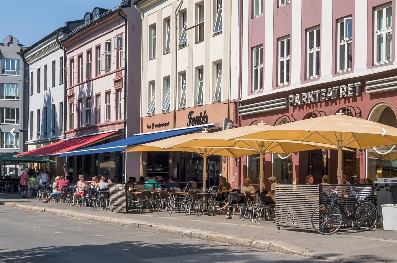 Olaf Ryes plass har flere spennende cafeer, puber og restauranter. Galleribilde