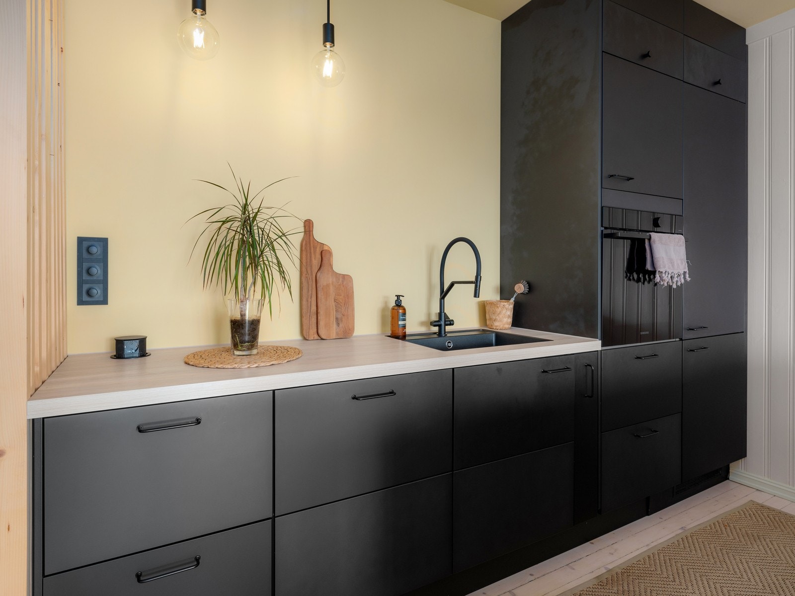 Delikat Epoq kjøkkeninnredning montert i 2023. Galleribilde