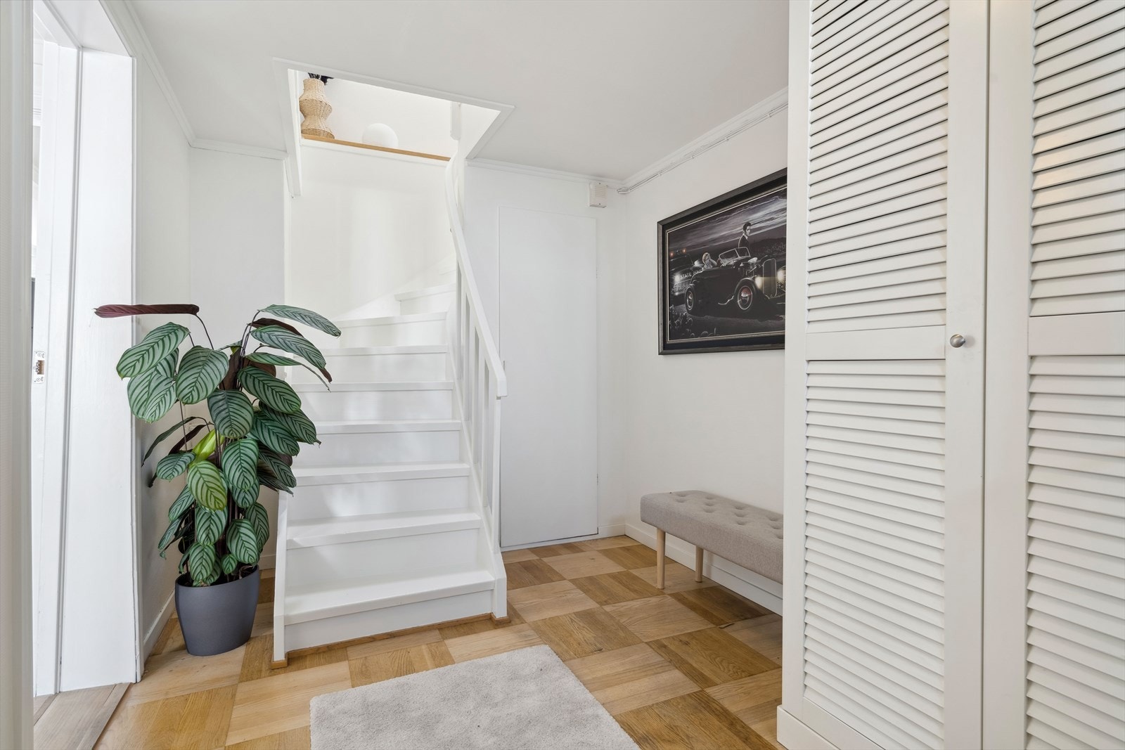 Gang | God plass til yttertøy og sko. Galleribilde