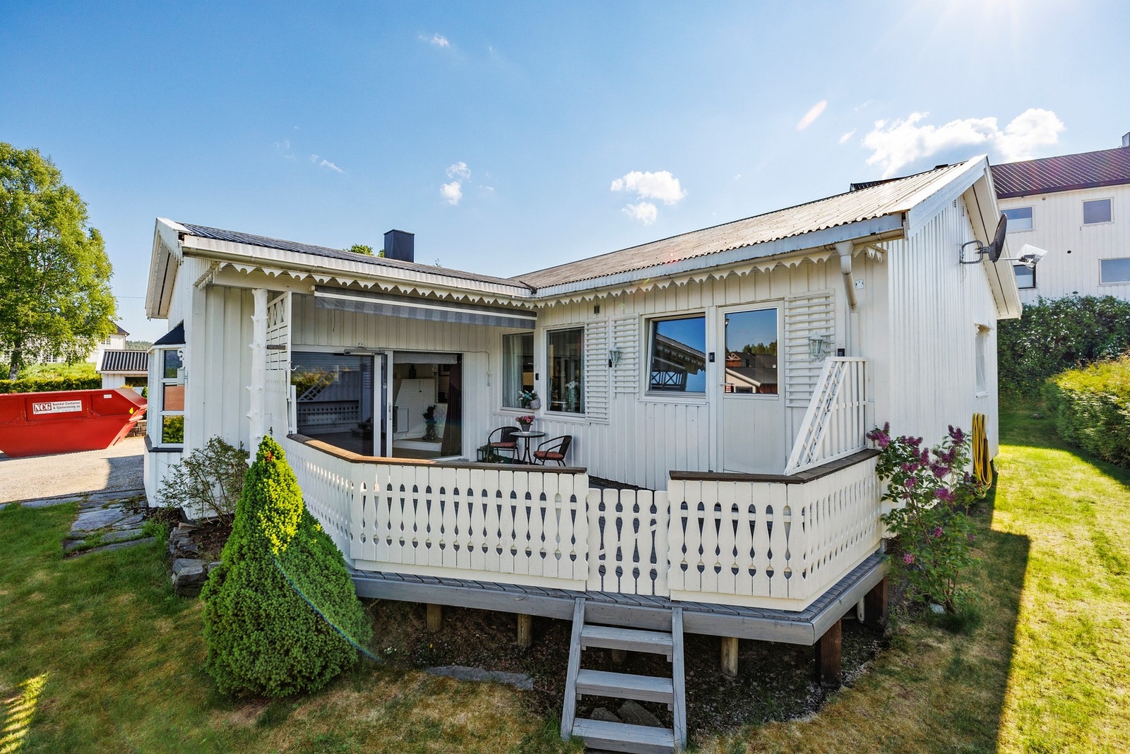 Skjermet uteområde Galleribilde