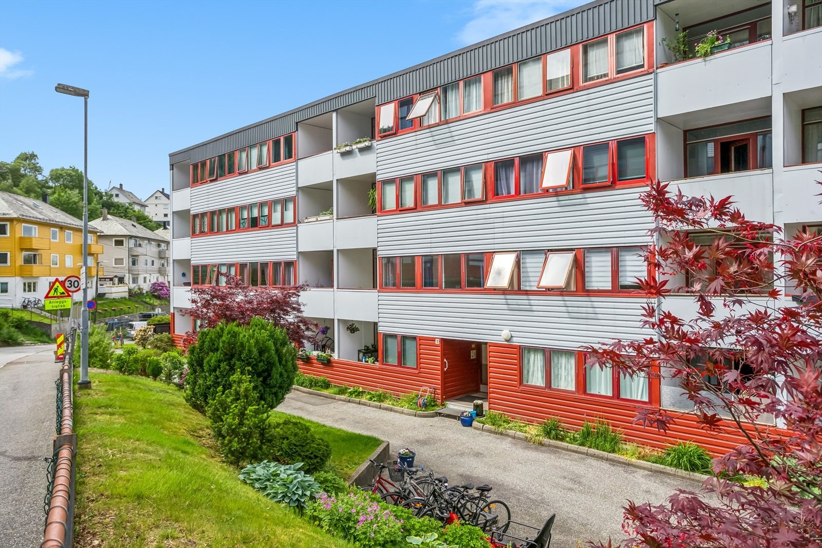 Münsterbekken borettslag har en meget sentral og attraktiv beliggenhet. Galleribilde