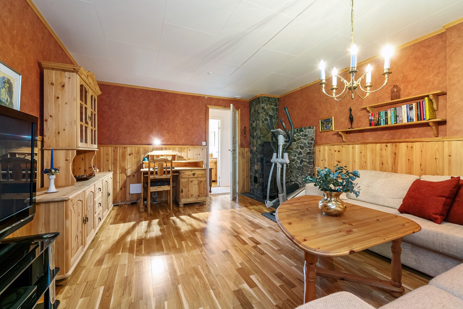 Kjellerstue. Galleribilde