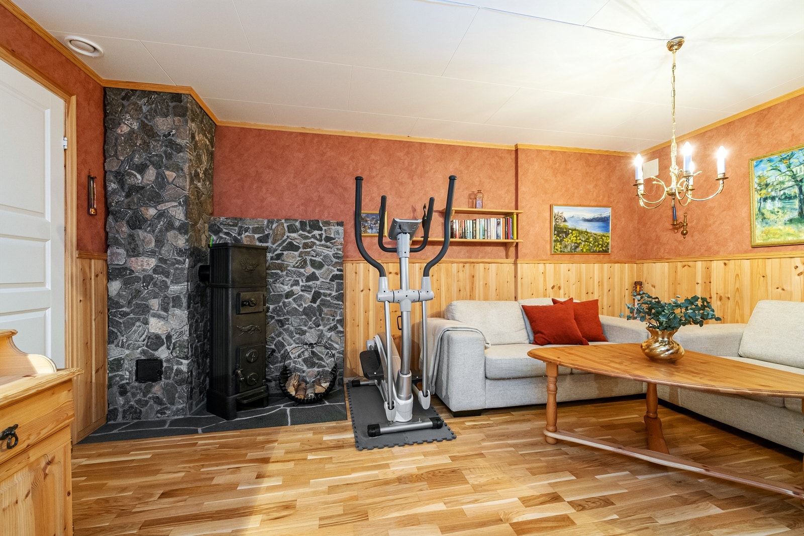 Kjellerstue. Galleribilde