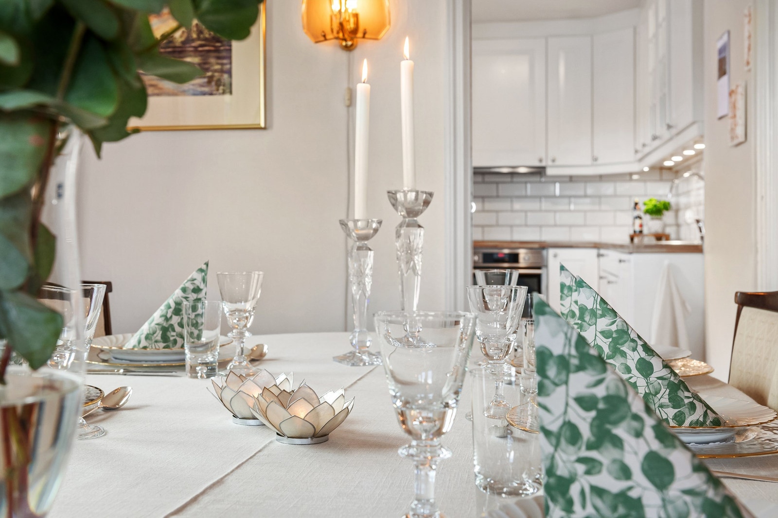 Detaljbilde spisegruppe Galleribilde