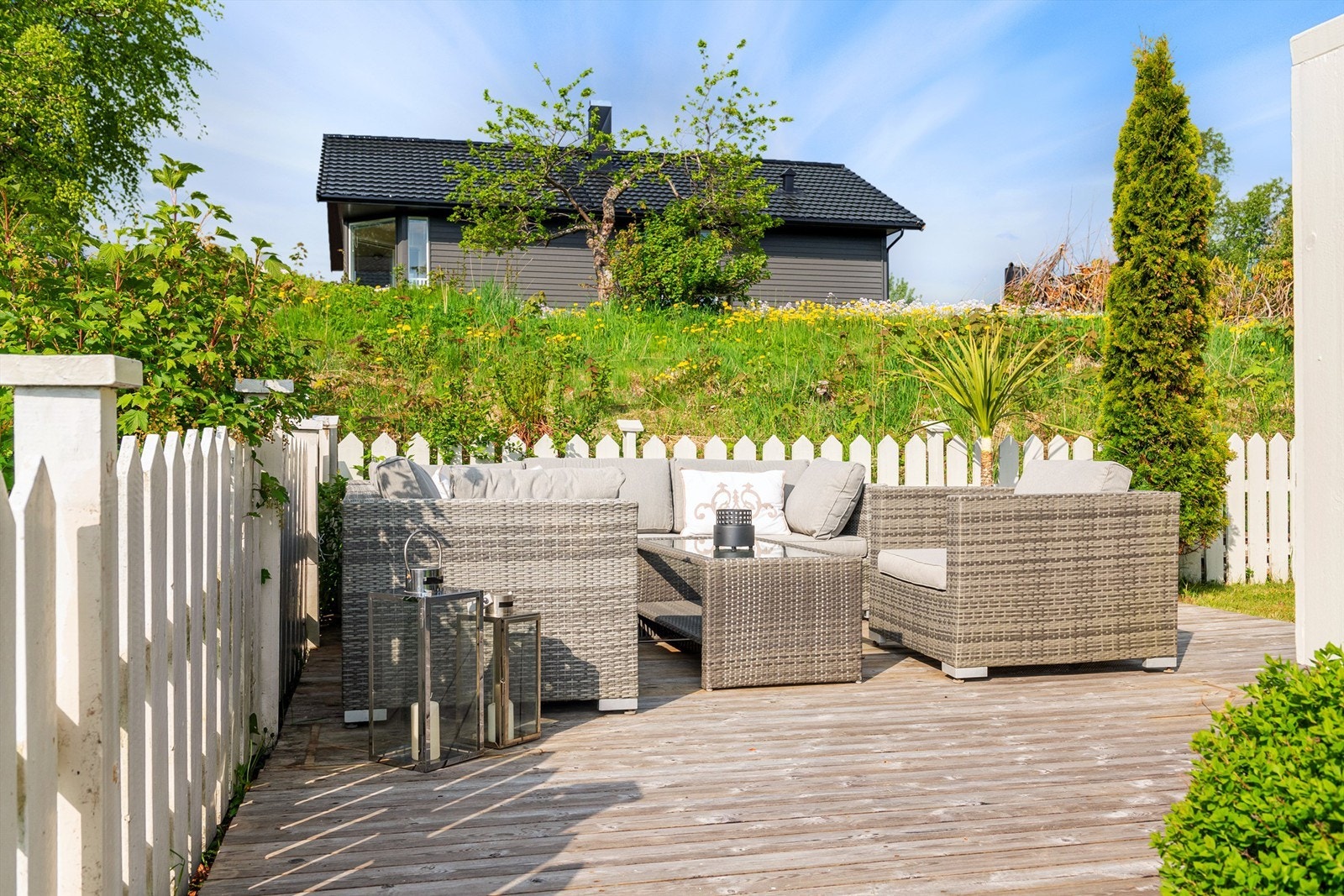 Uteområde. Galleribilde