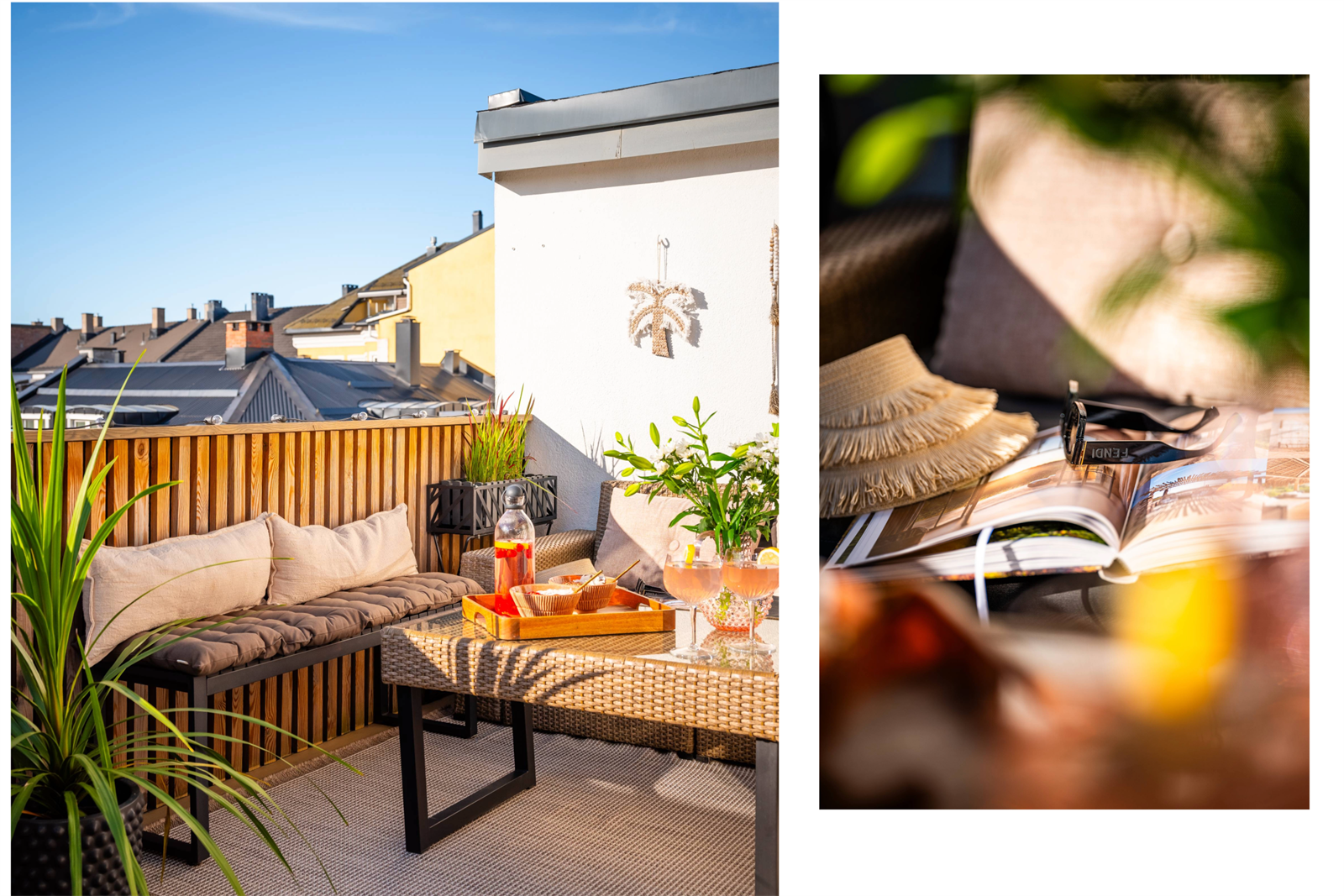 Terrassen ble oppgradert i 2020 Galleribilde