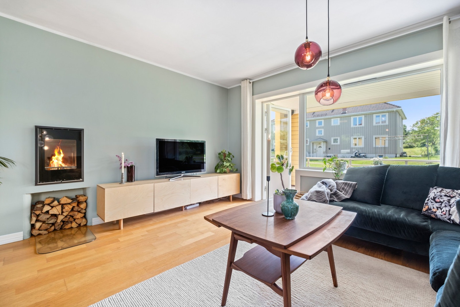 Her presenteres ei flott 3- roms leilighet i 1. etasje på Persaunet. Galleribilde