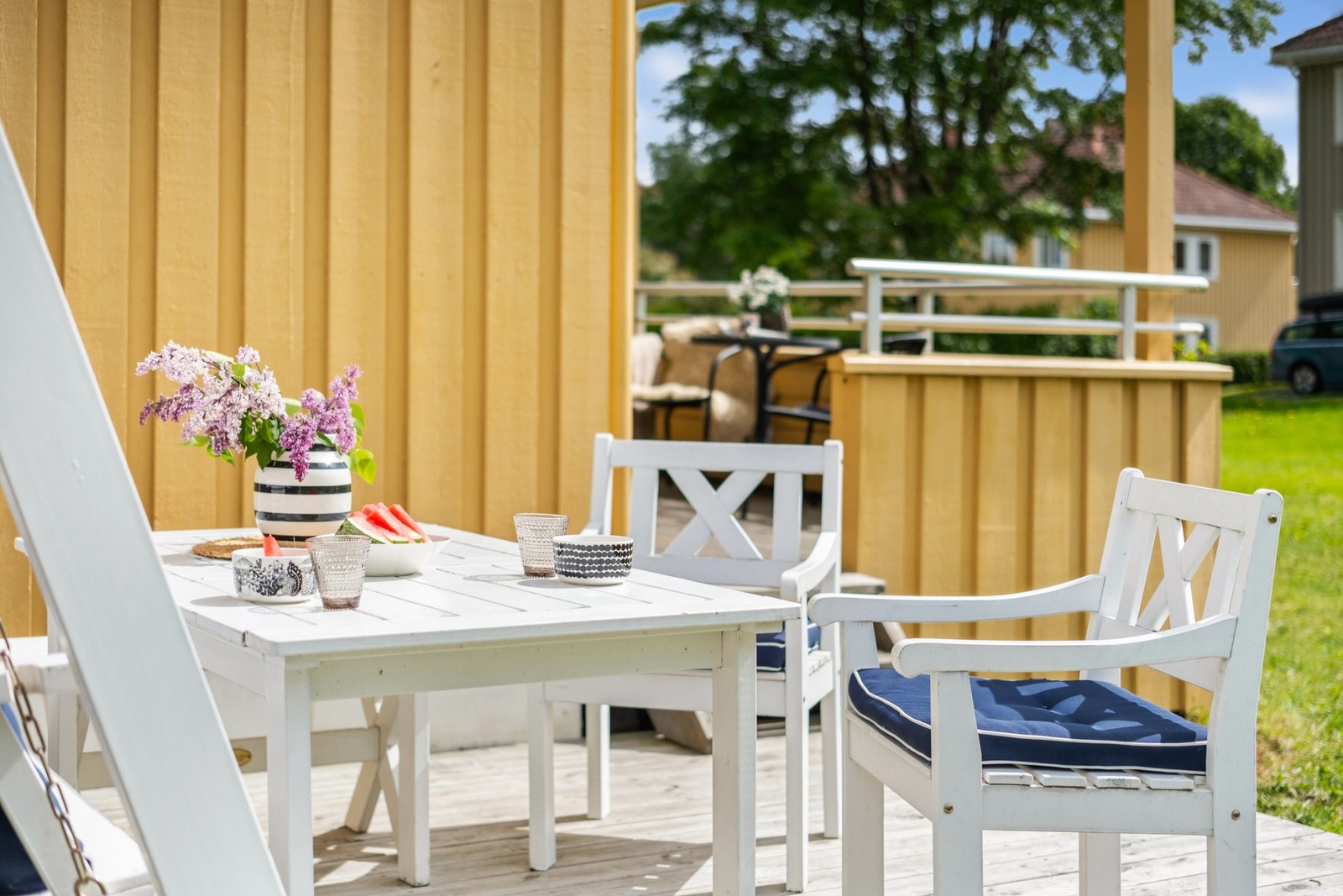 Leiligheten og terrassene har en optimal beliggenhet, og ligger skjermet for naboer og forbipasserende. Galleribilde