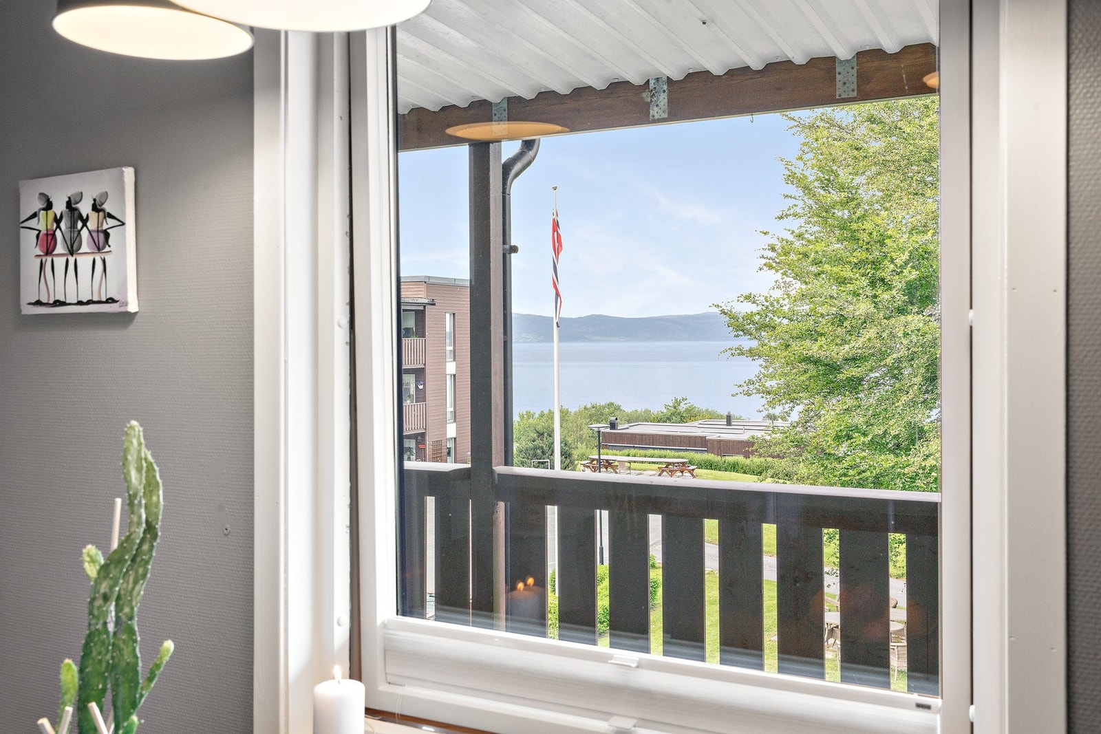 Herfra ser du Trondheimsfjorden og Fosenalpene Galleribilde