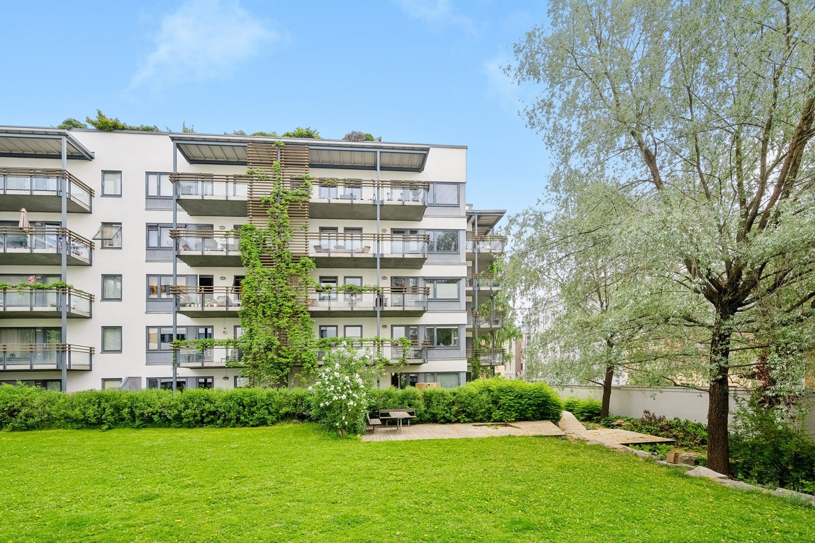 Velhaven boligsameie består av 28 boligseksjoner. Galleribilde