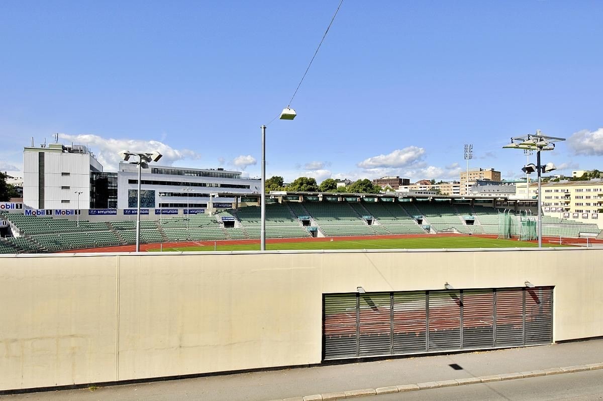Bislett Stadion i umiddelbar nærhet Galleribilde