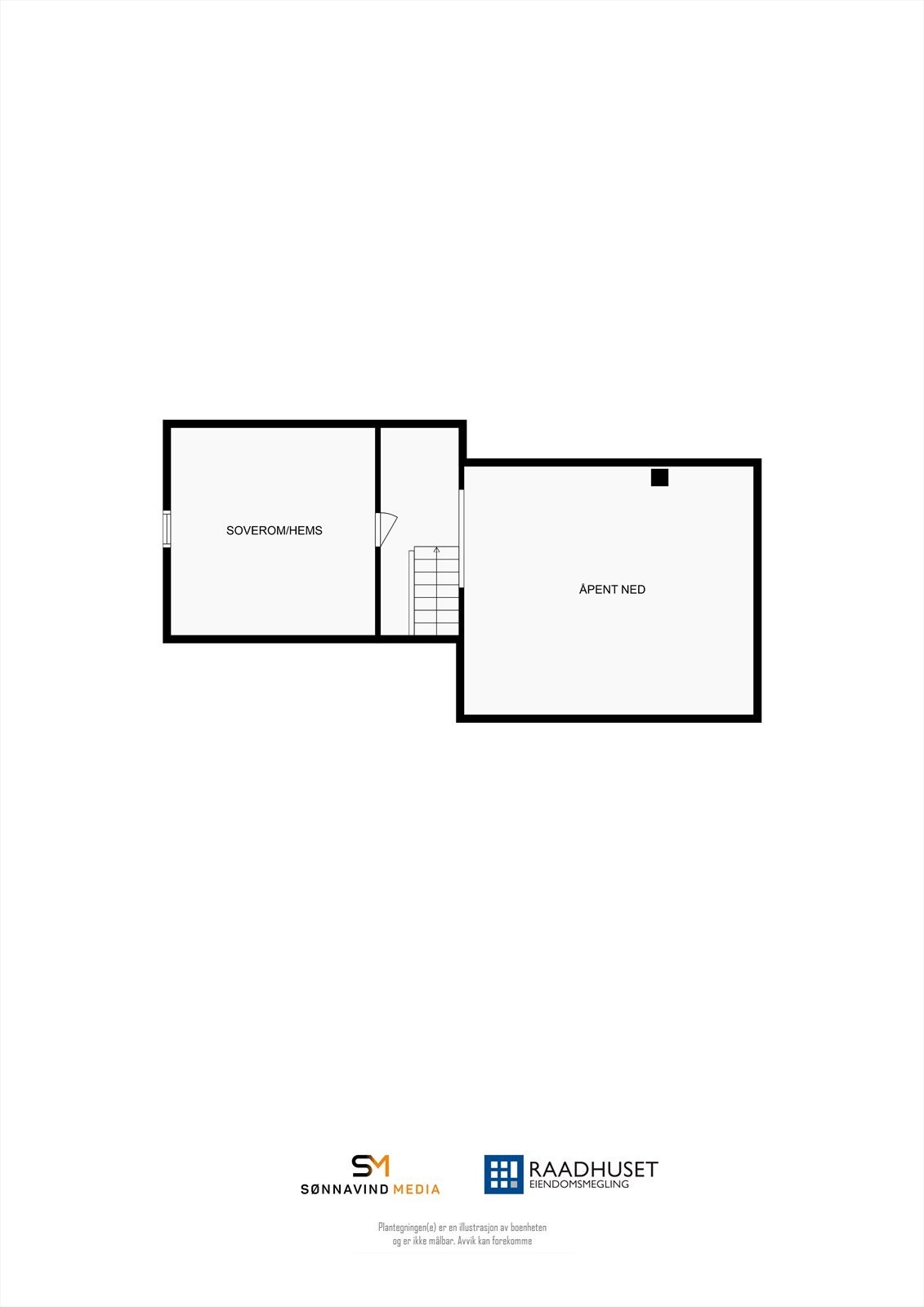 2D Plantegning | 2. Etasje Galleribilde